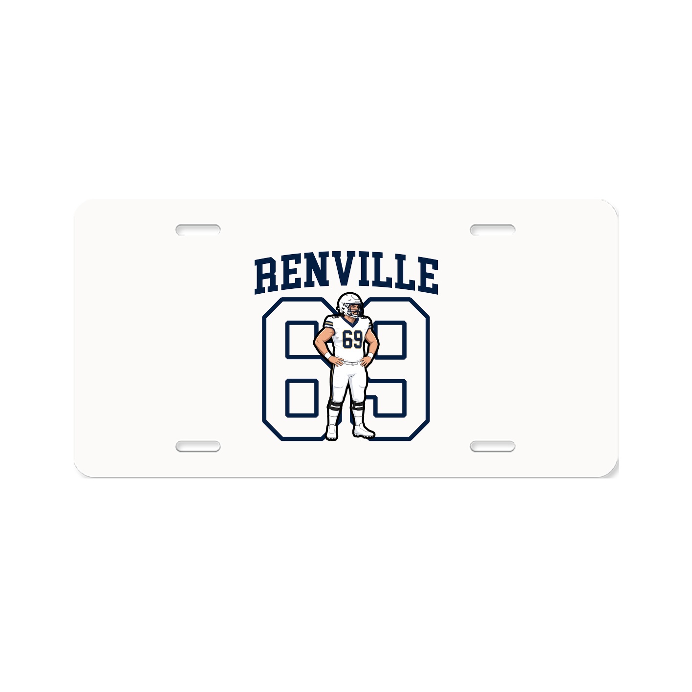 Aluminum License Plate