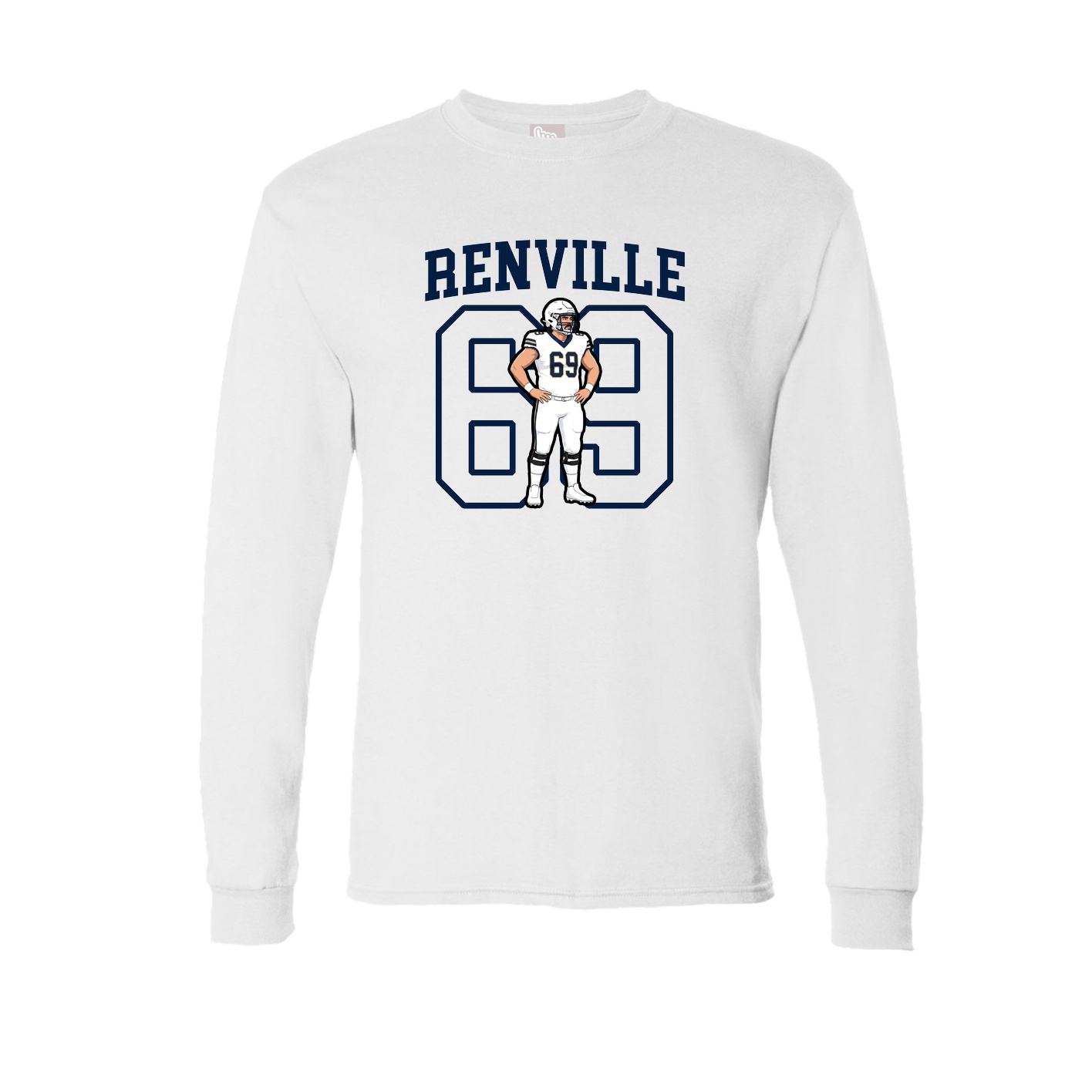 Long Sleeve Tee — Shirsey in White