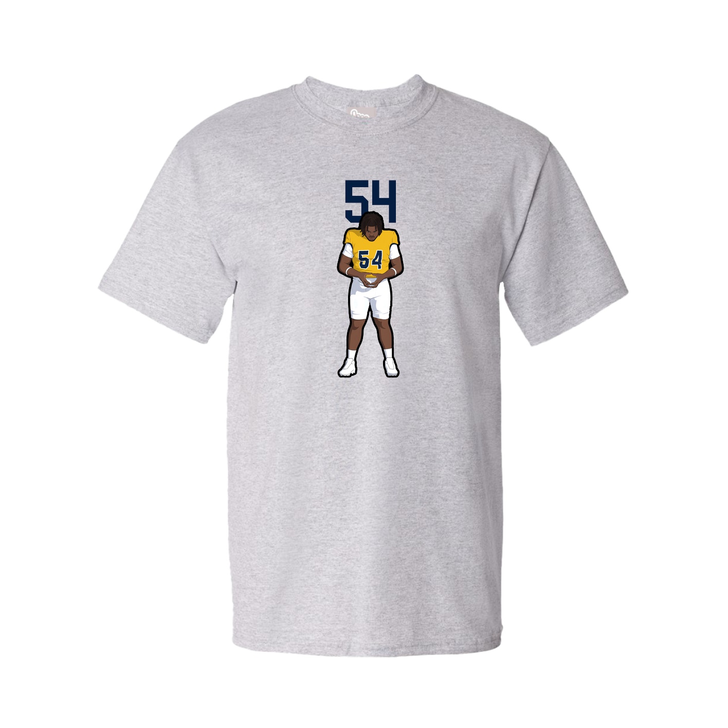Tee — Number Top in Grey