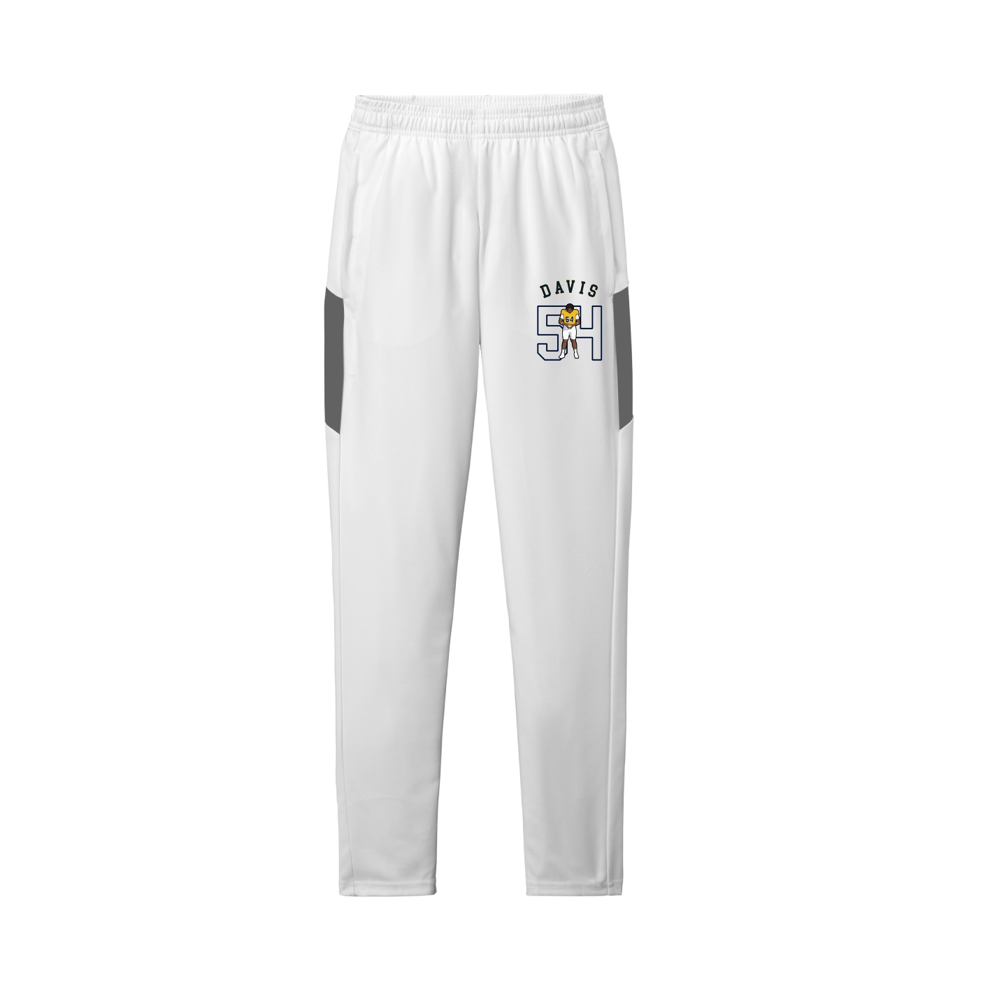Team Travel Pant — Shirsey Arch in White/Grey
