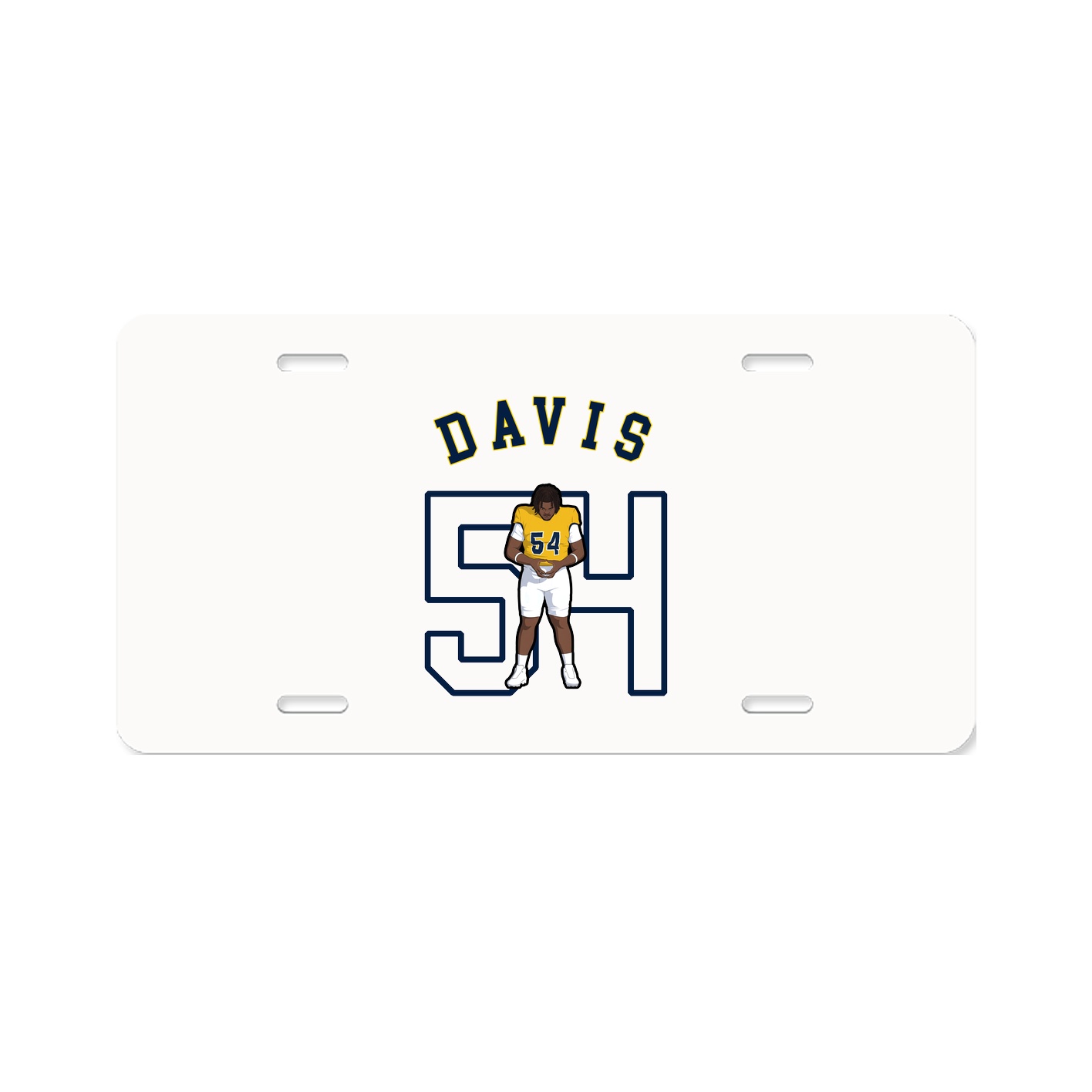 Aluminum License Plate