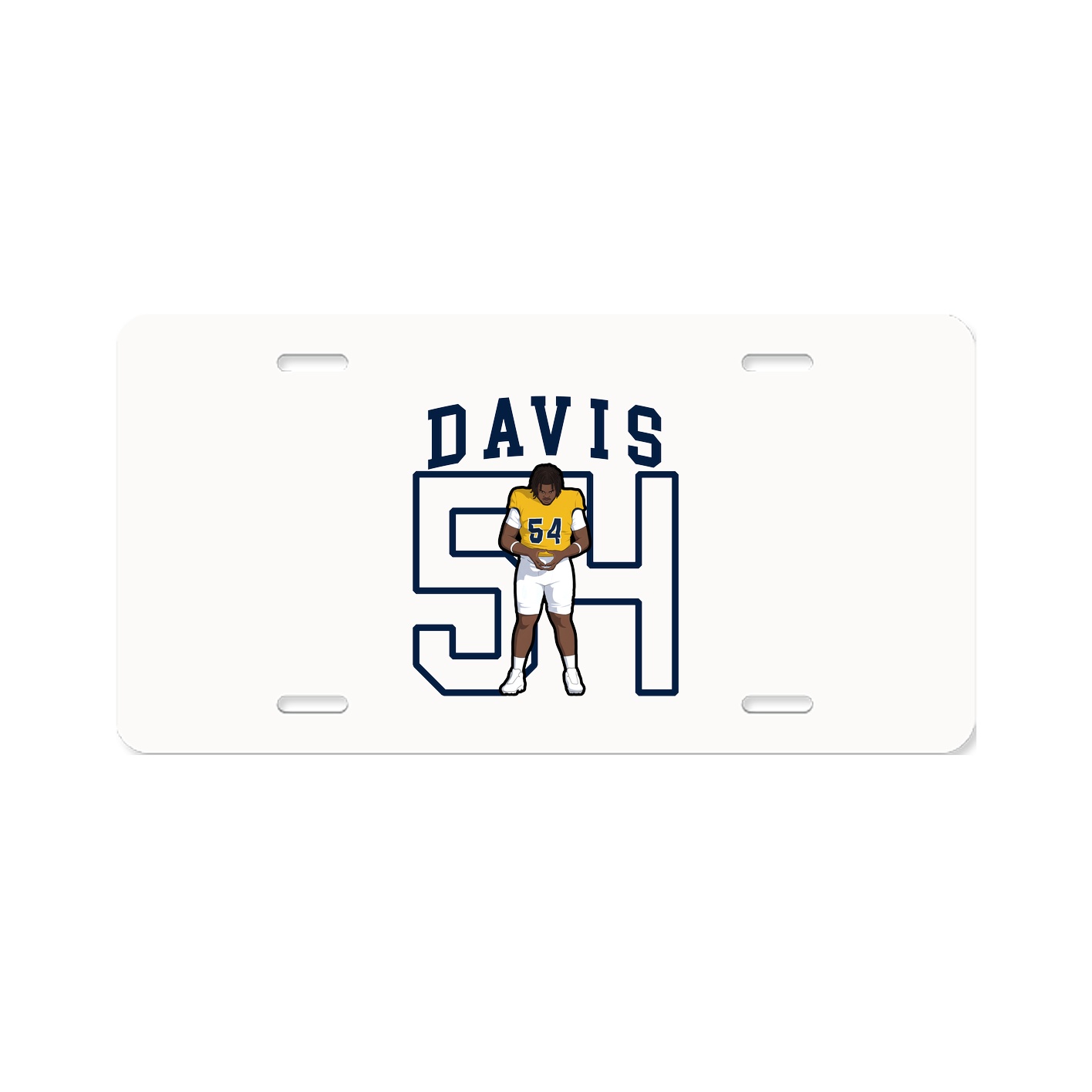 Aluminum License Plate