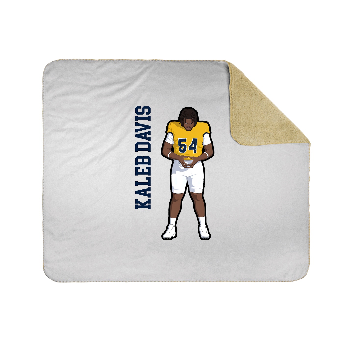 50x60 Sherpa Lined Throw Blanket