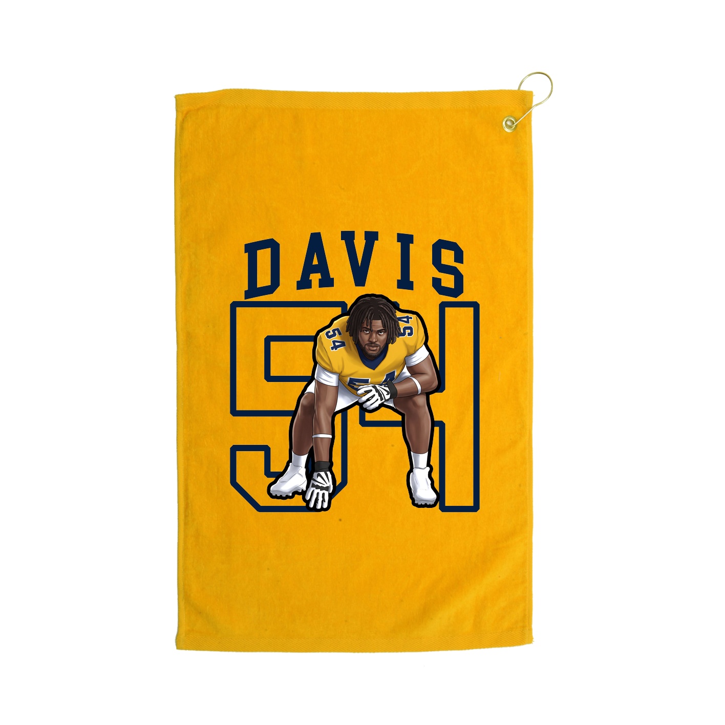 Golf Towel — Shirsey in Gold