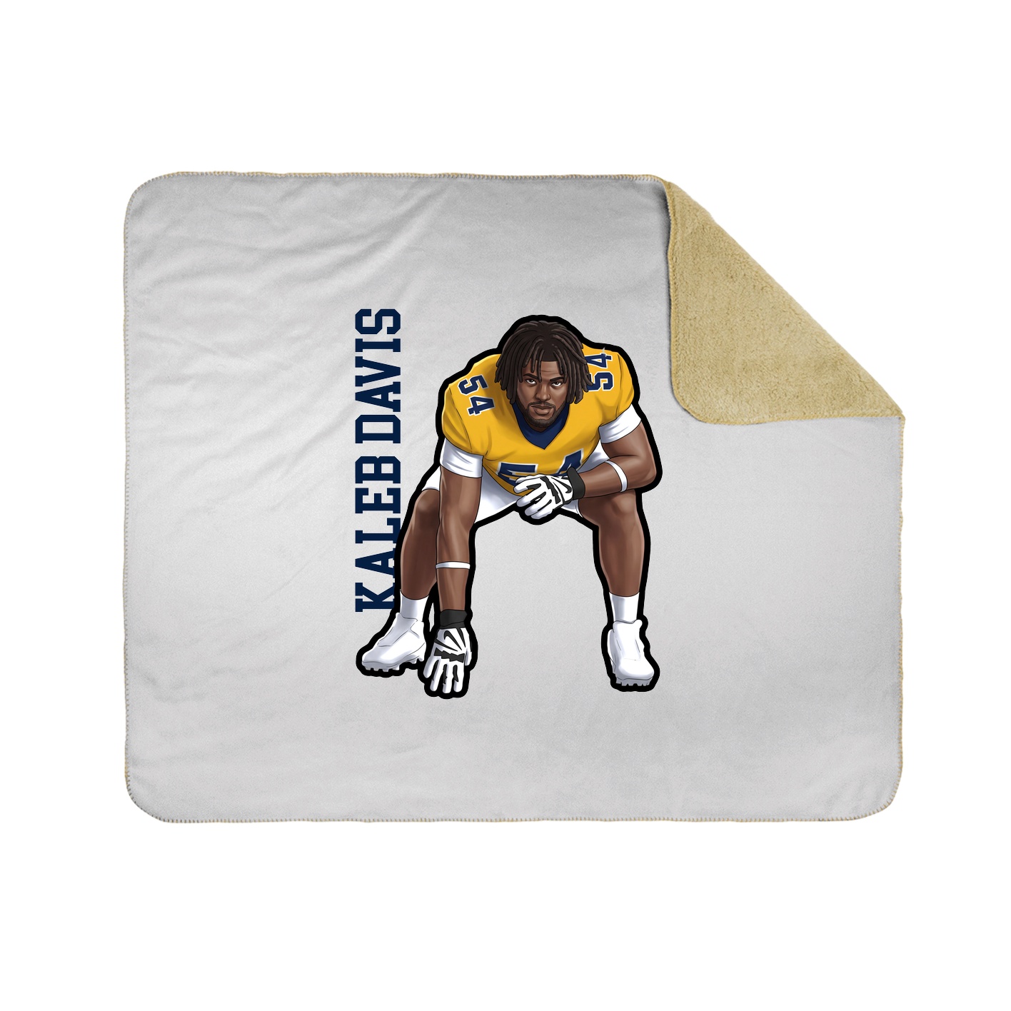 50x60 Sherpa Lined Throw Blanket