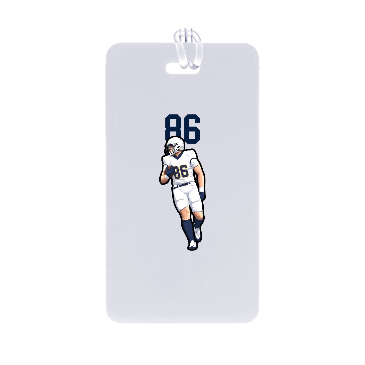 Bag Tag — Number Top in Classic