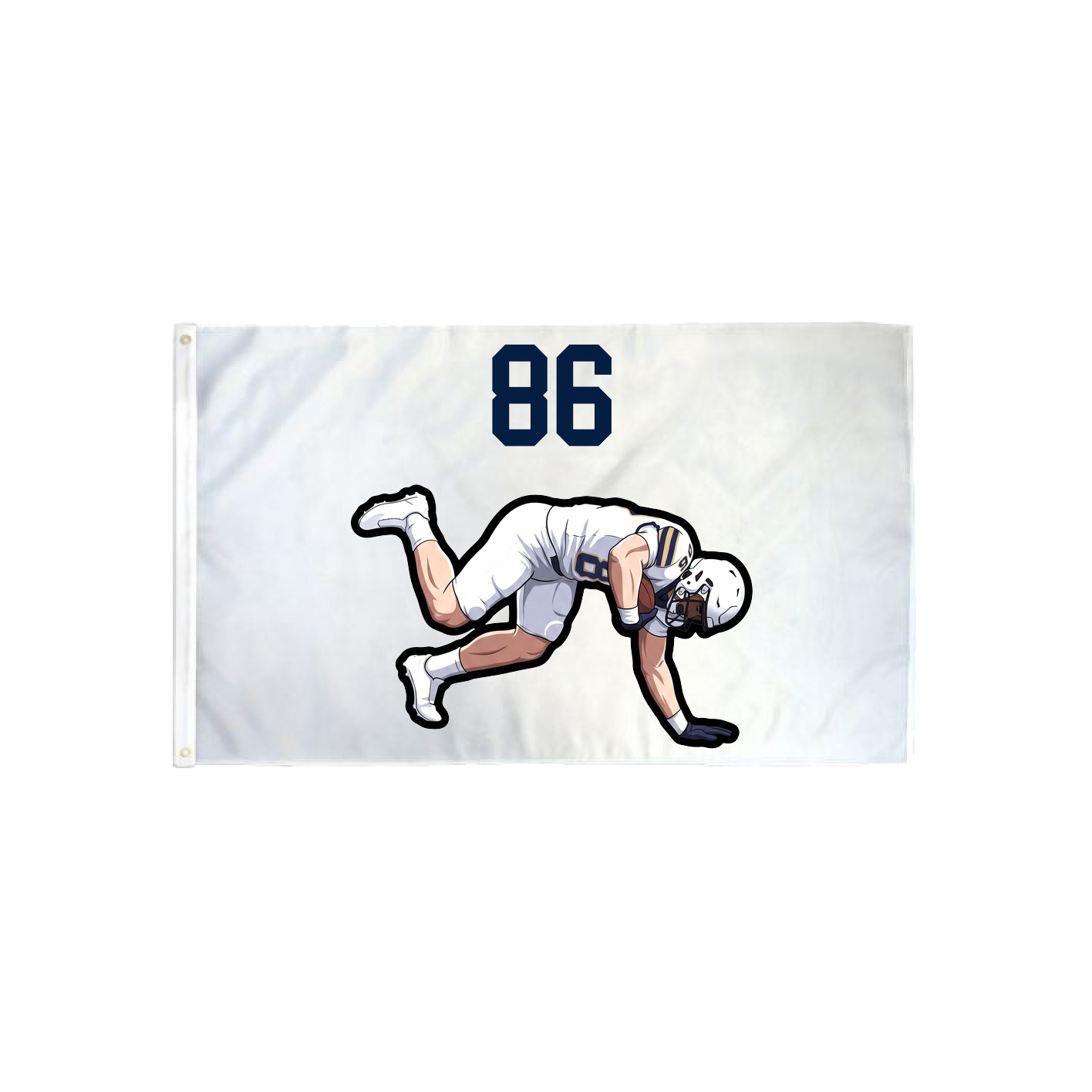 3x5 Flag — Number Top in Classic