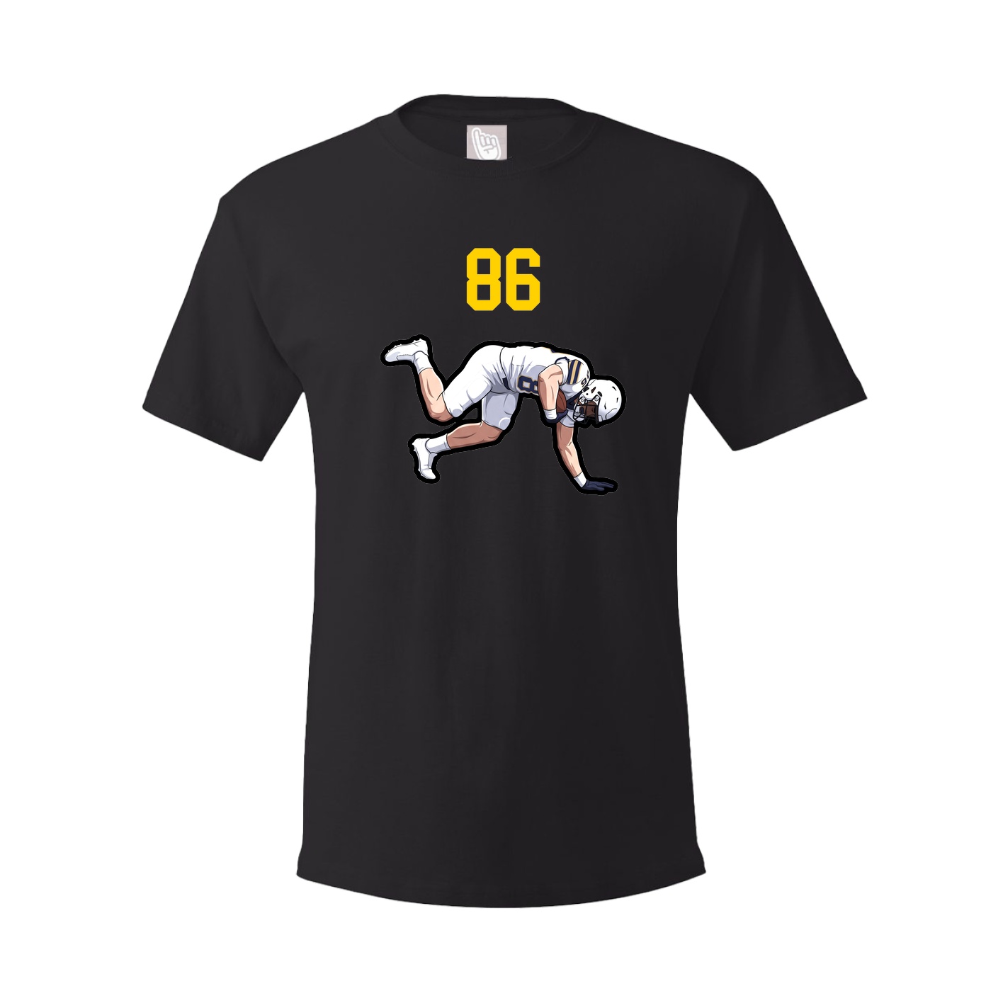 Tee — Number Top in Black