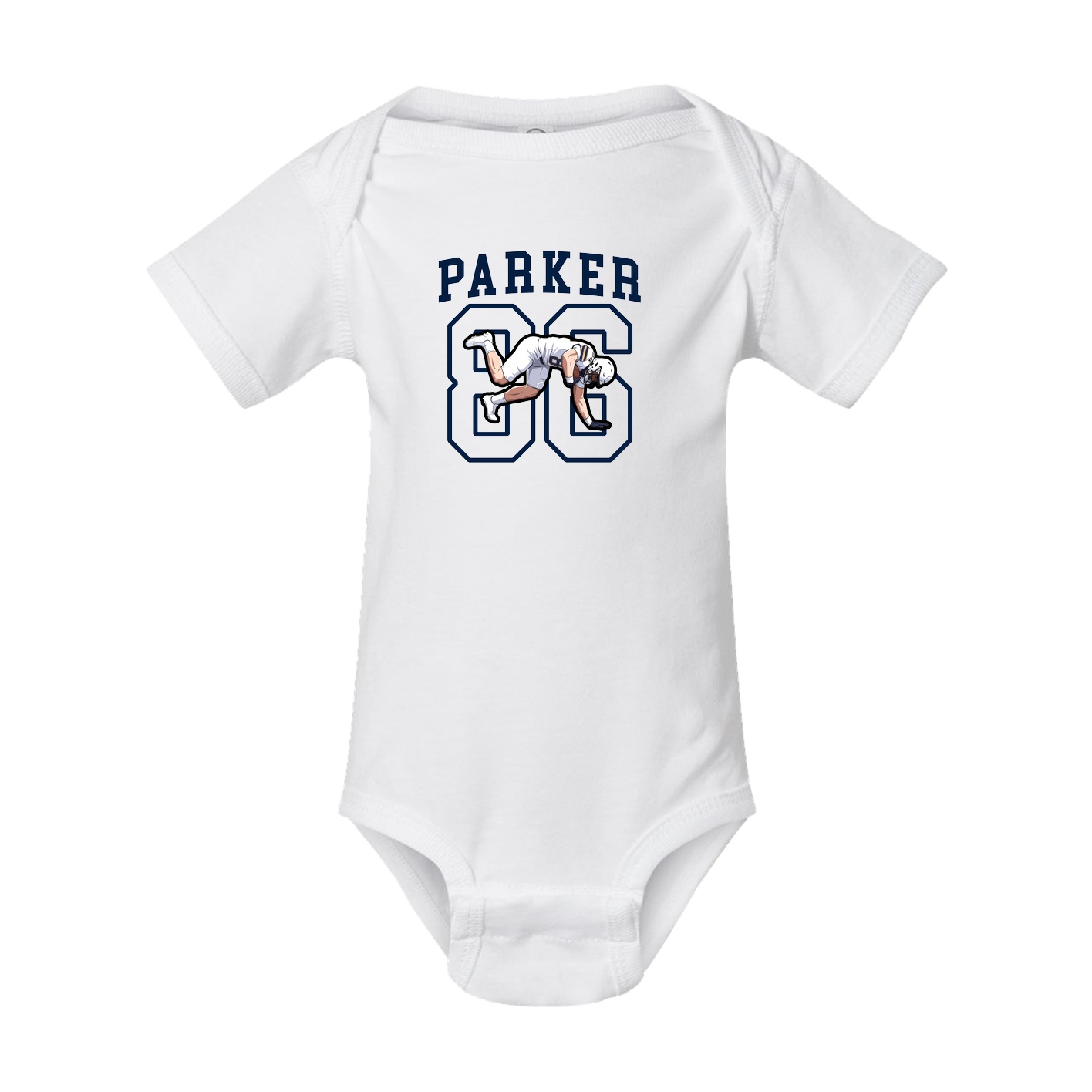 Baby Onesie — Shirsey in White