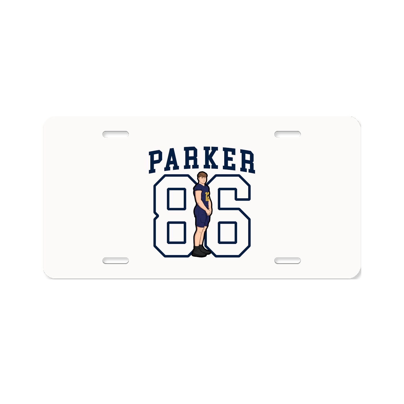 Aluminum License Plate