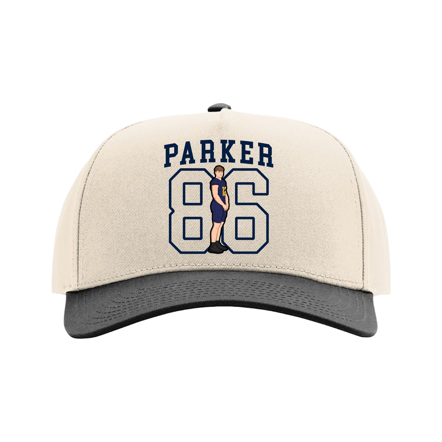 Full Fabric Five-Panel Champ Cap