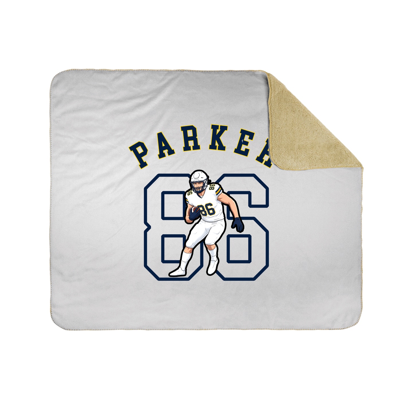 Throw Blanket — Shirsey Arch in White