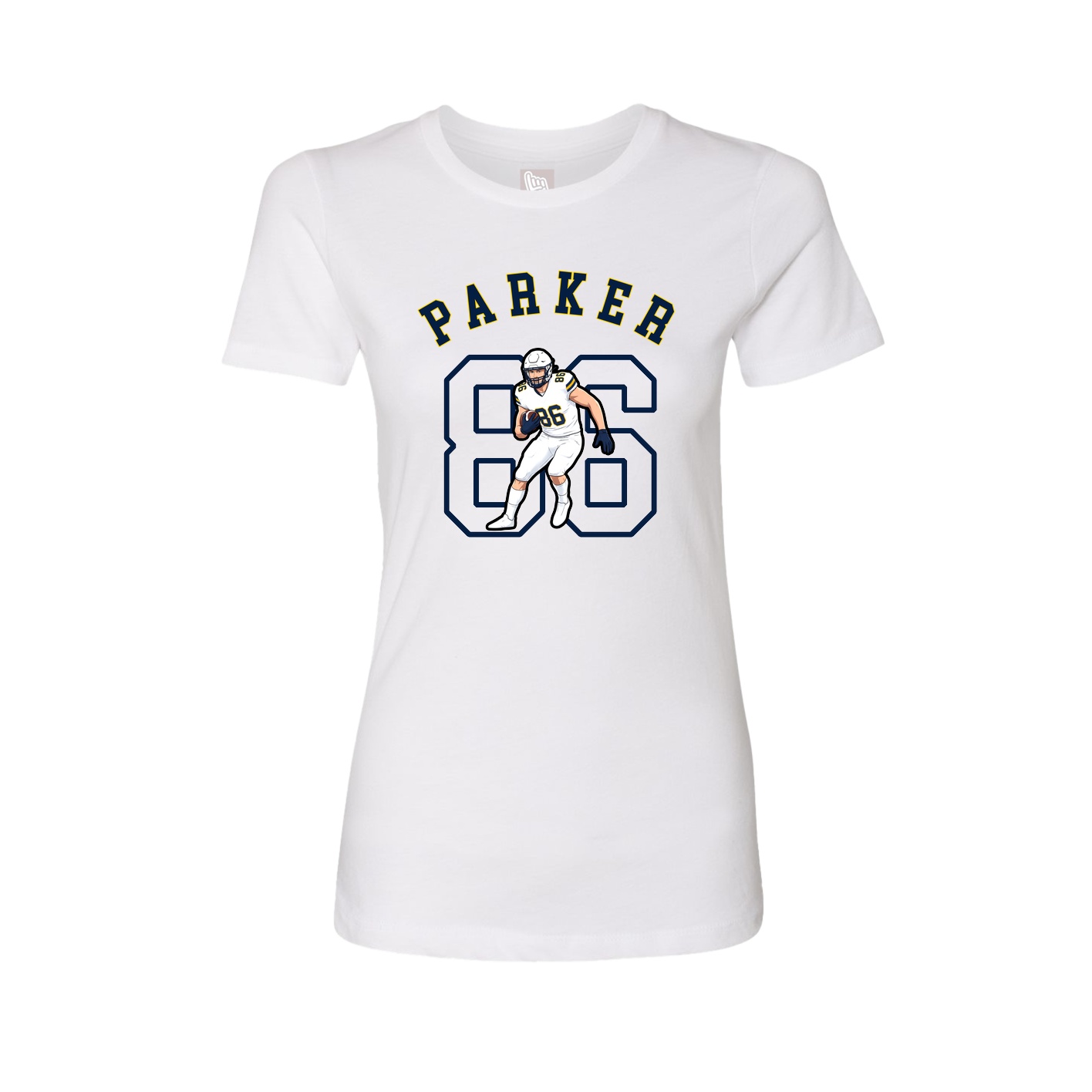 Womens Tee — Shirsey Arch in White