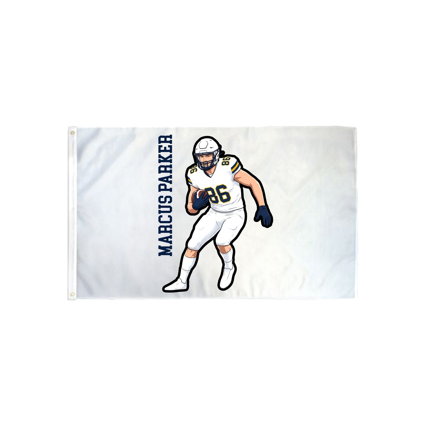 3x5 Flag — Name Vertical in Classic