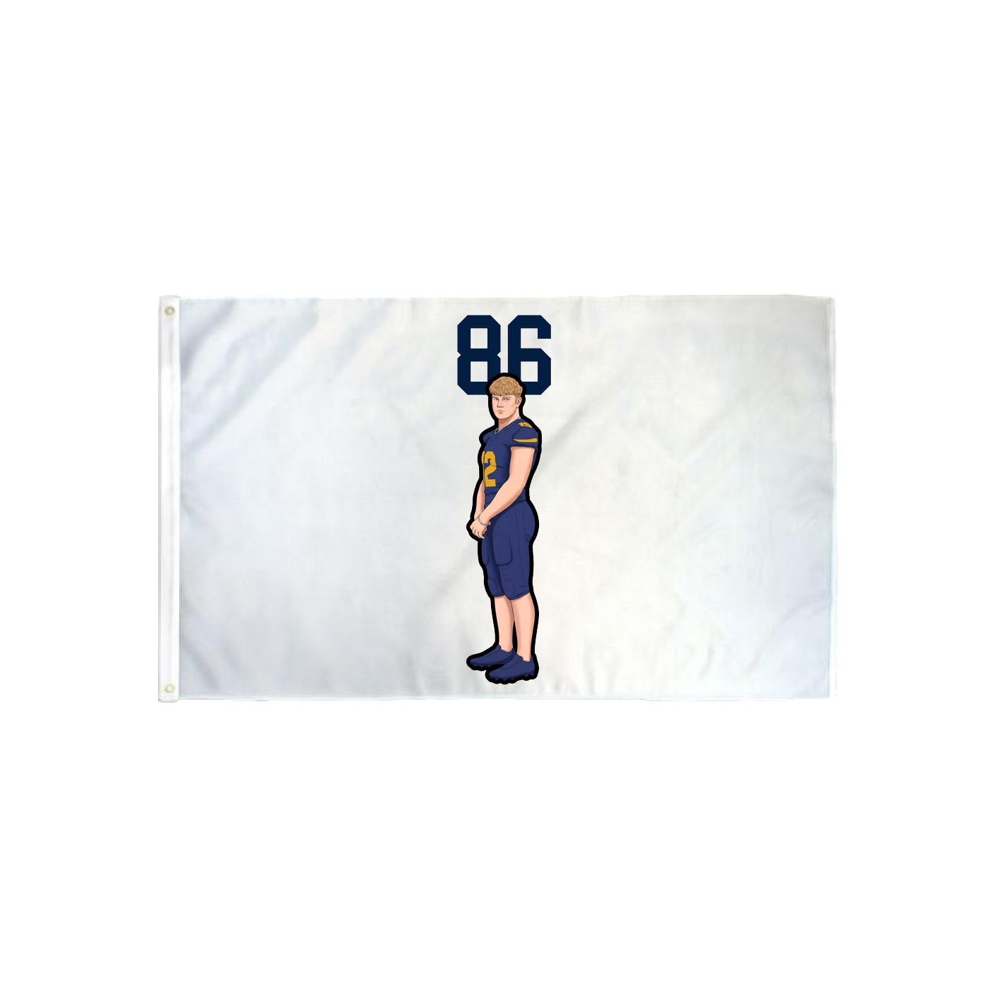3x5 Flag — Number Top in Classic