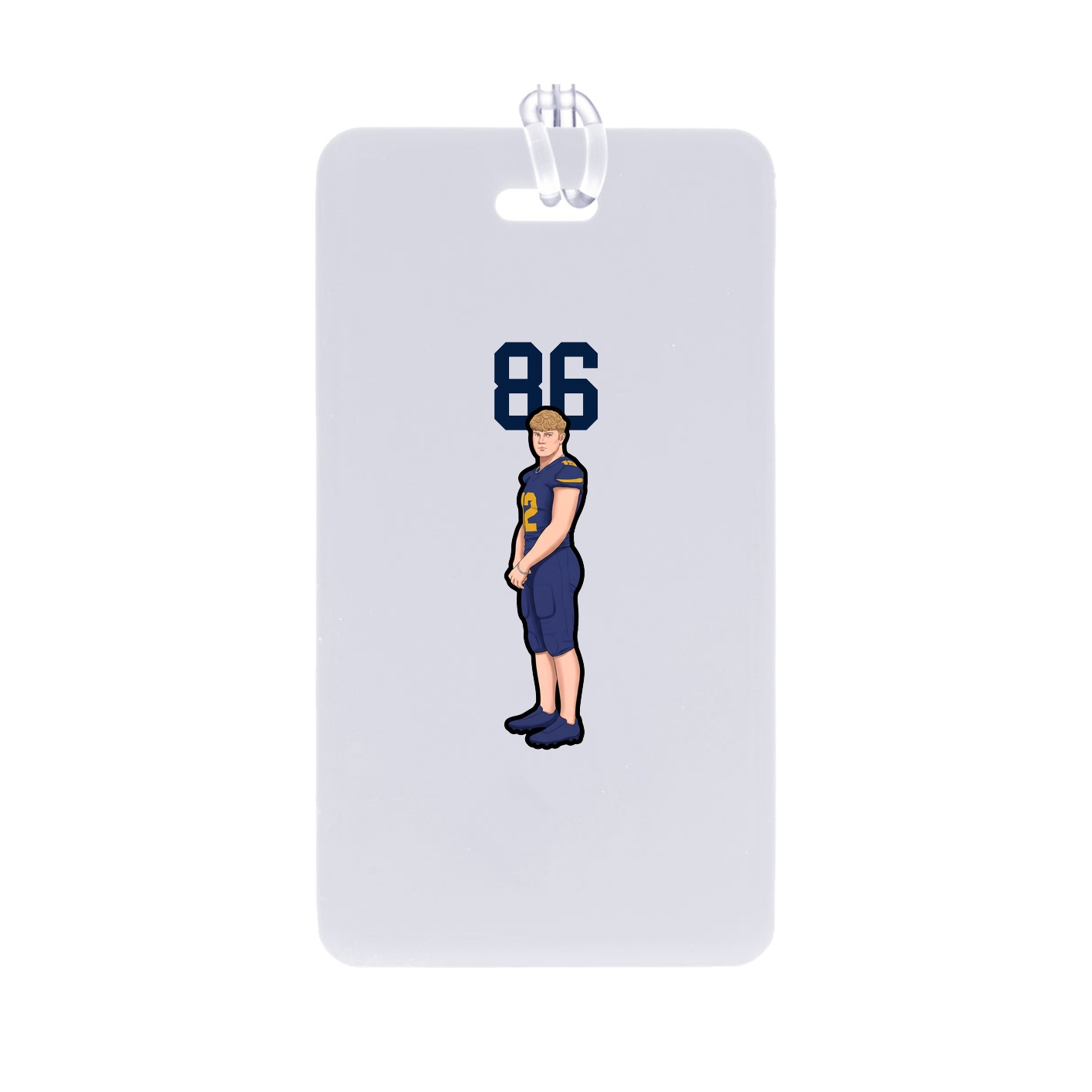 Bag Tag — Number Top in Classic
