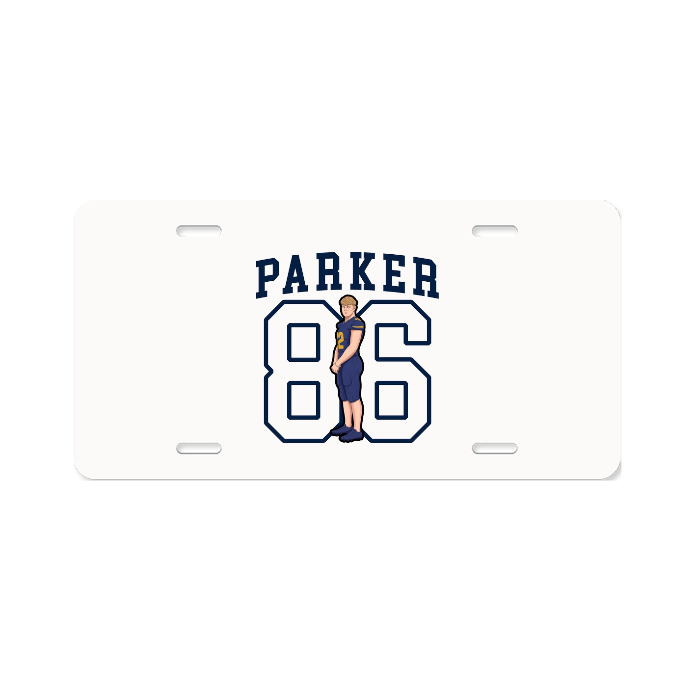 License Plate — Shirsey in Classic