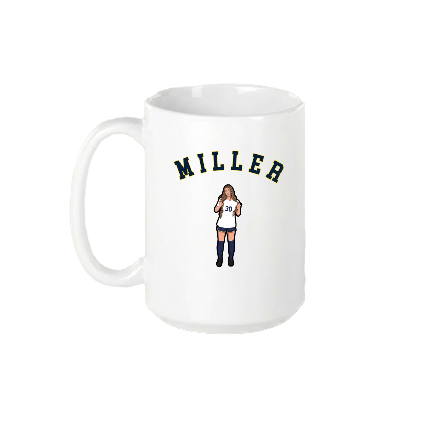 15oz Coffee Mug — Shirsey Arch in White