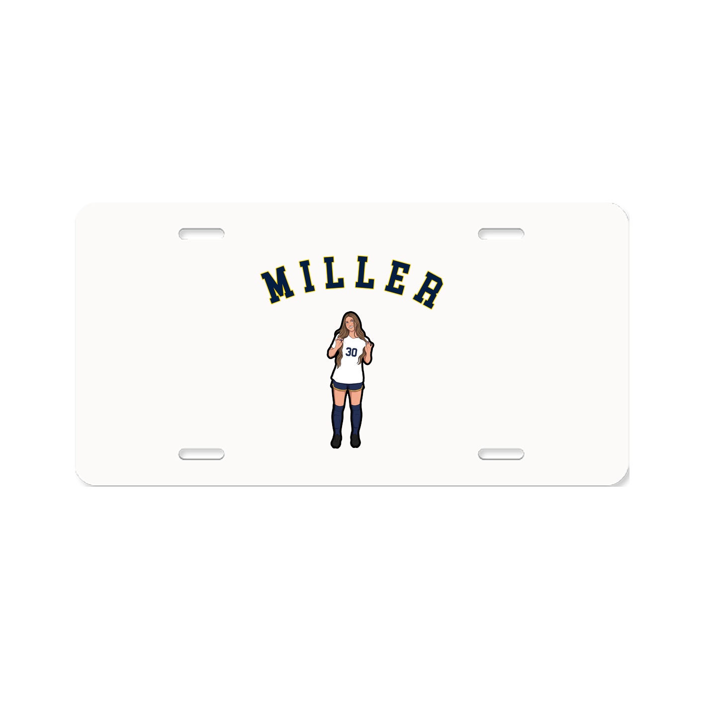 License Plate — Shirsey Arch in Classic