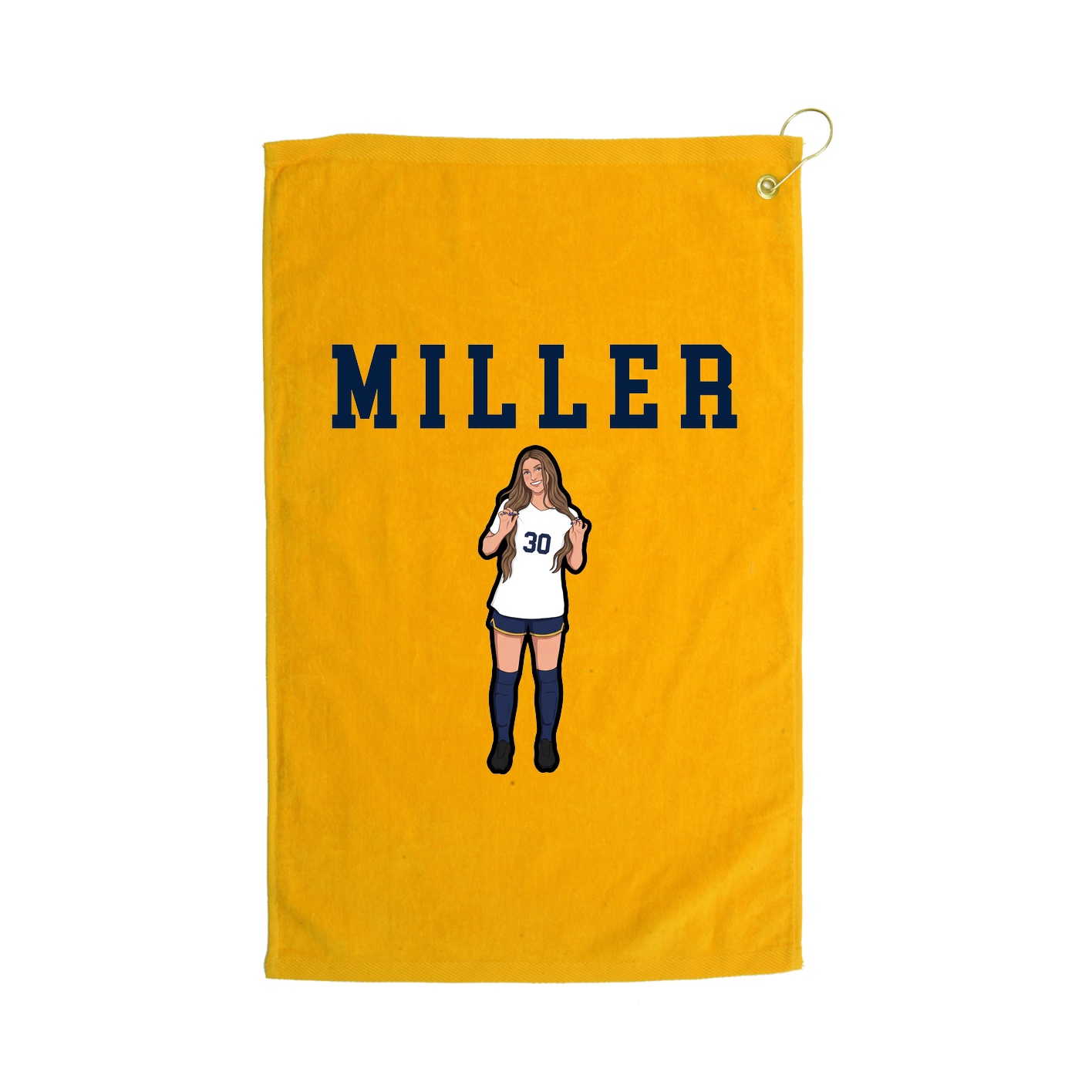 Golf Towel — Shirsey in Gold