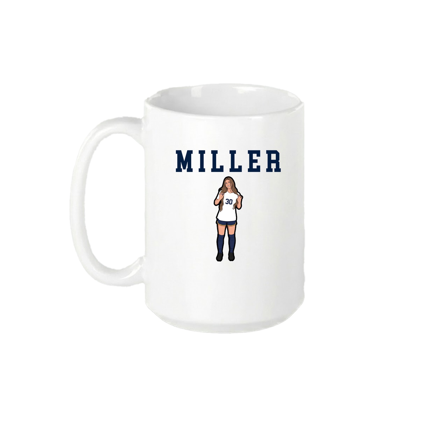 15oz Coffee Mug — Shirsey in White