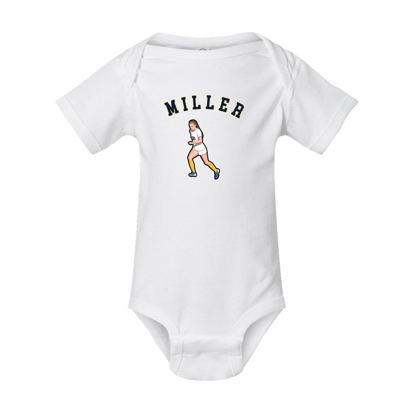 Baby Onesie — Shirsey Arch in White