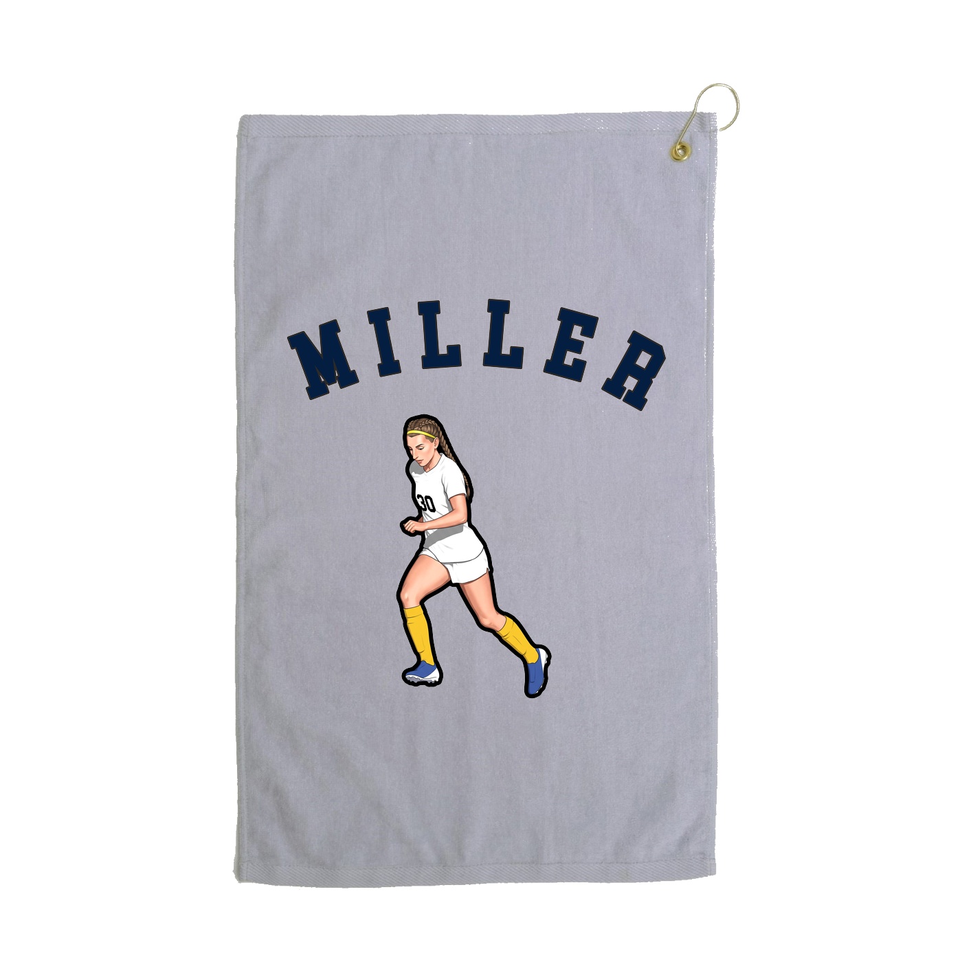 Golf Towel — Shirsey Arch in Grey