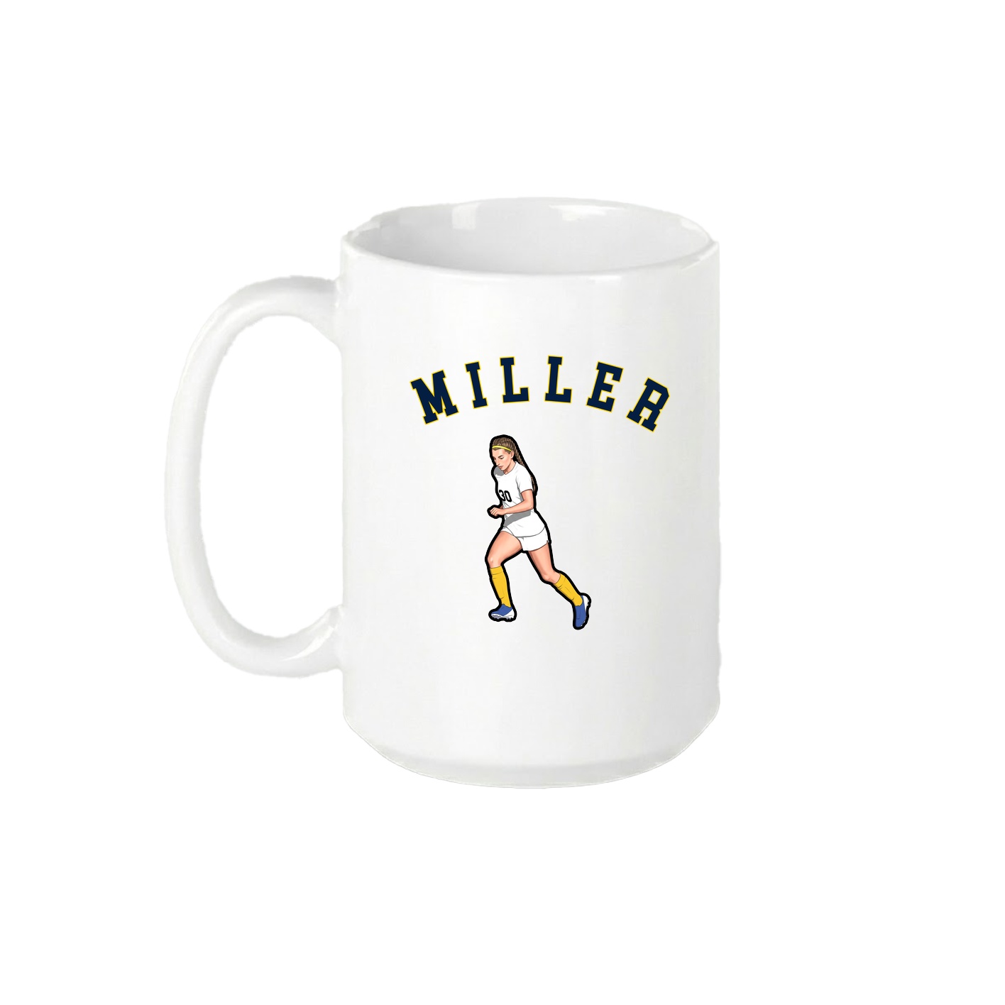 15oz Coffee Mug — Shirsey Arch in White