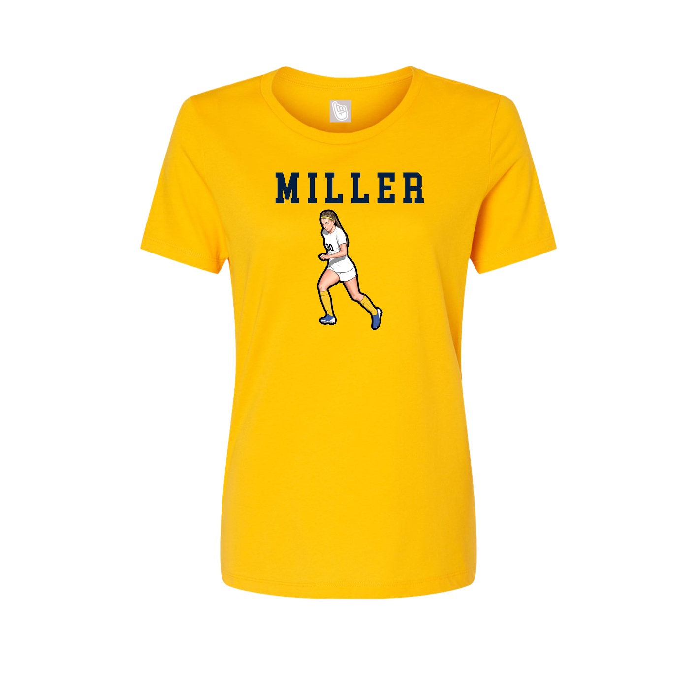 Fitted Women's Tee — Shirsey in Gold