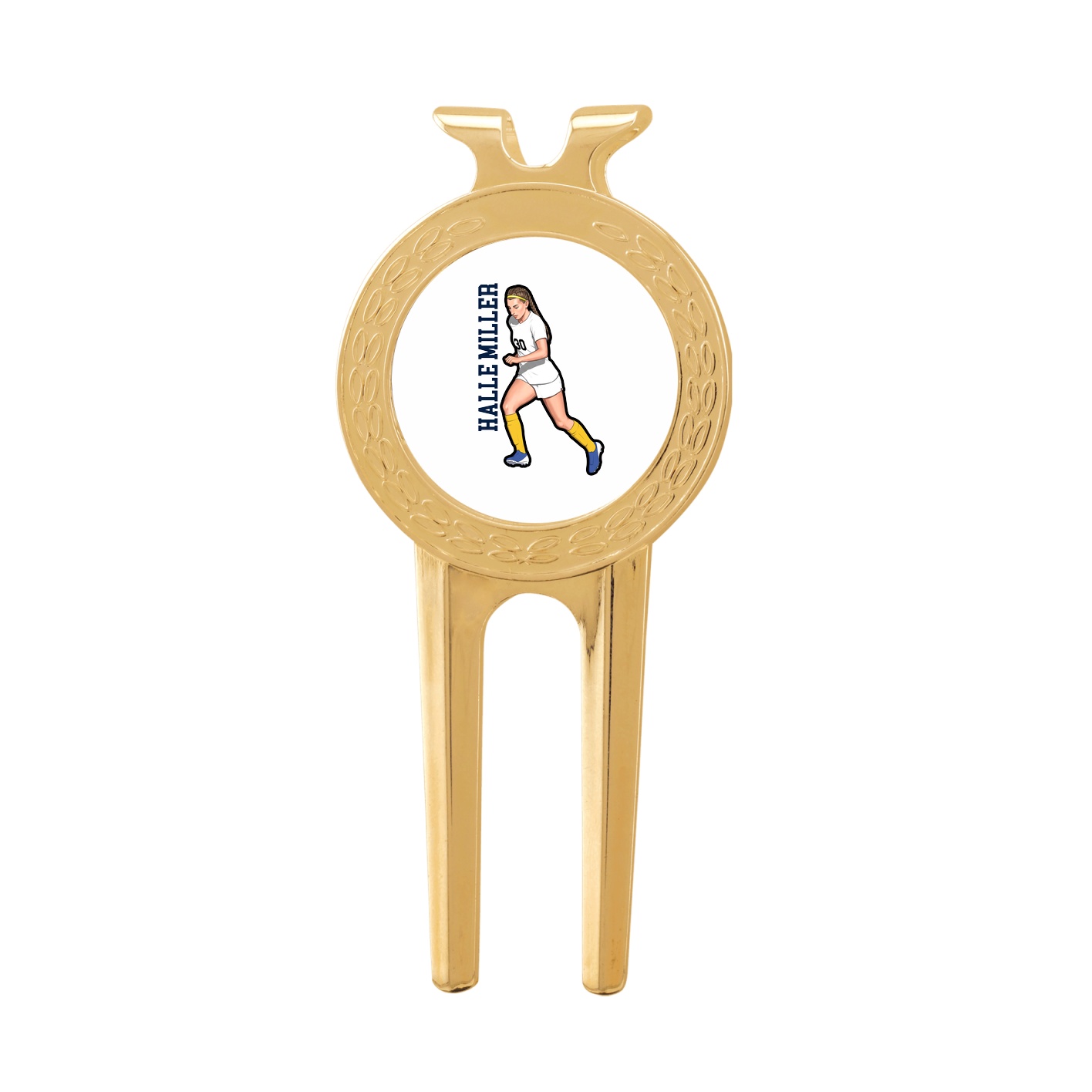 Divot Tool with Ball Marker — Name Vertical in Classic
