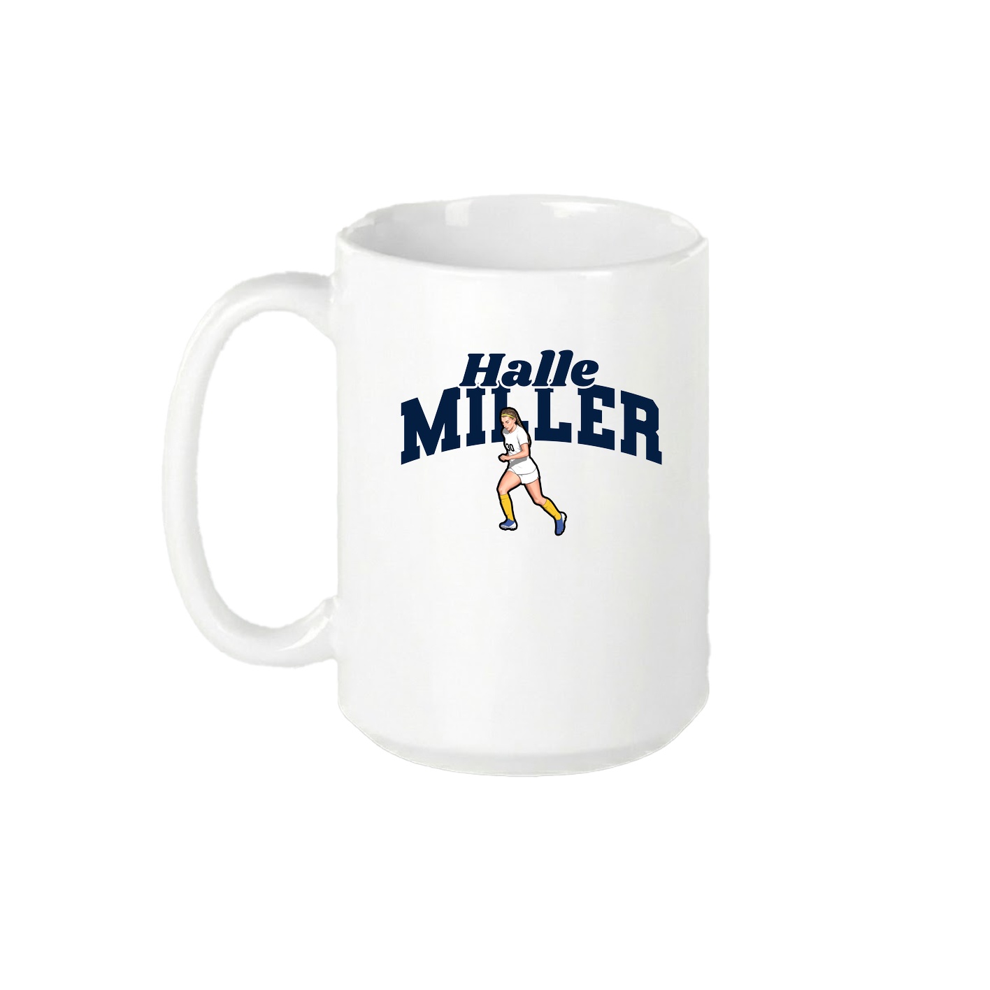 15oz Coffee Mug — Signature Arch in White