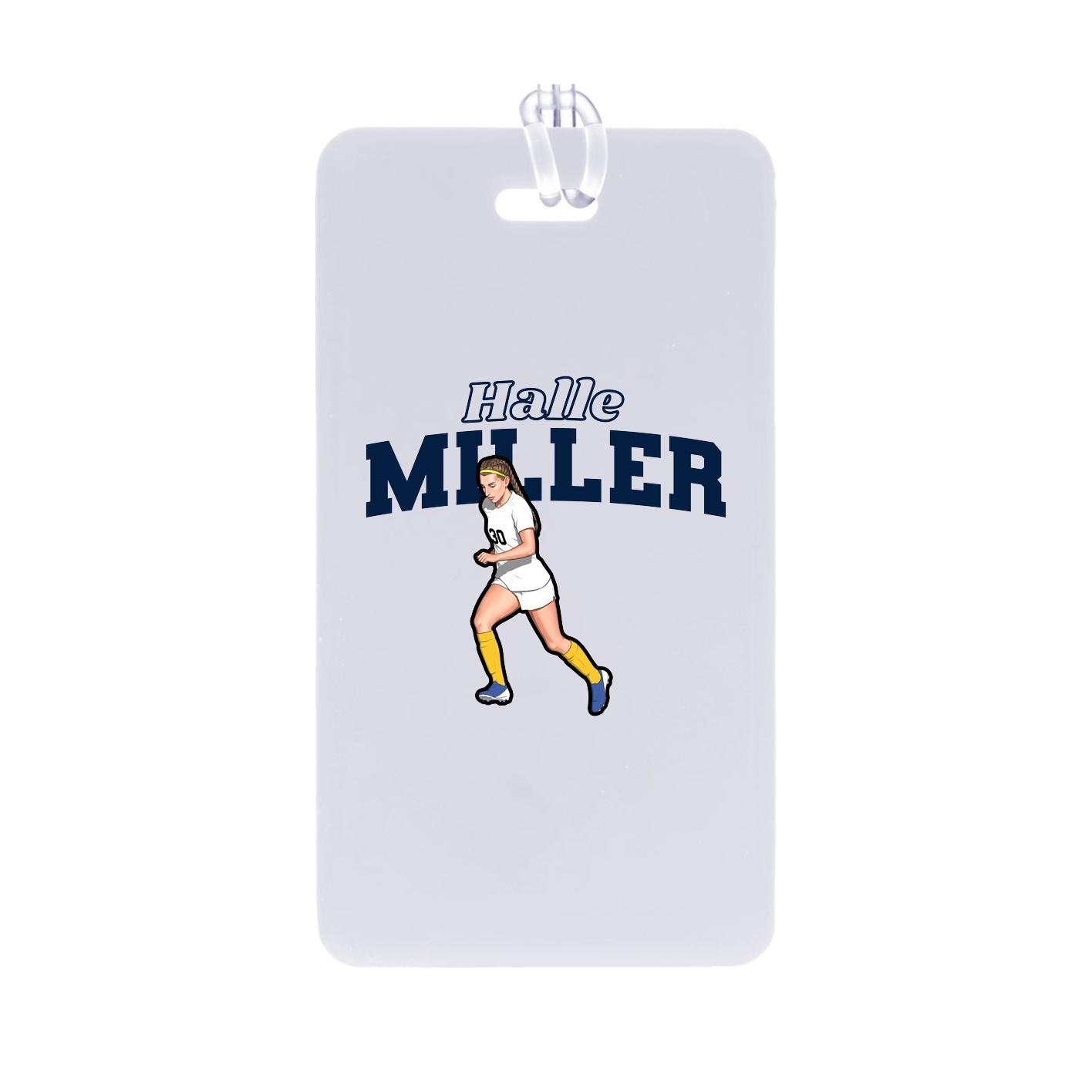 Bag Tag — Name Arch in Classic