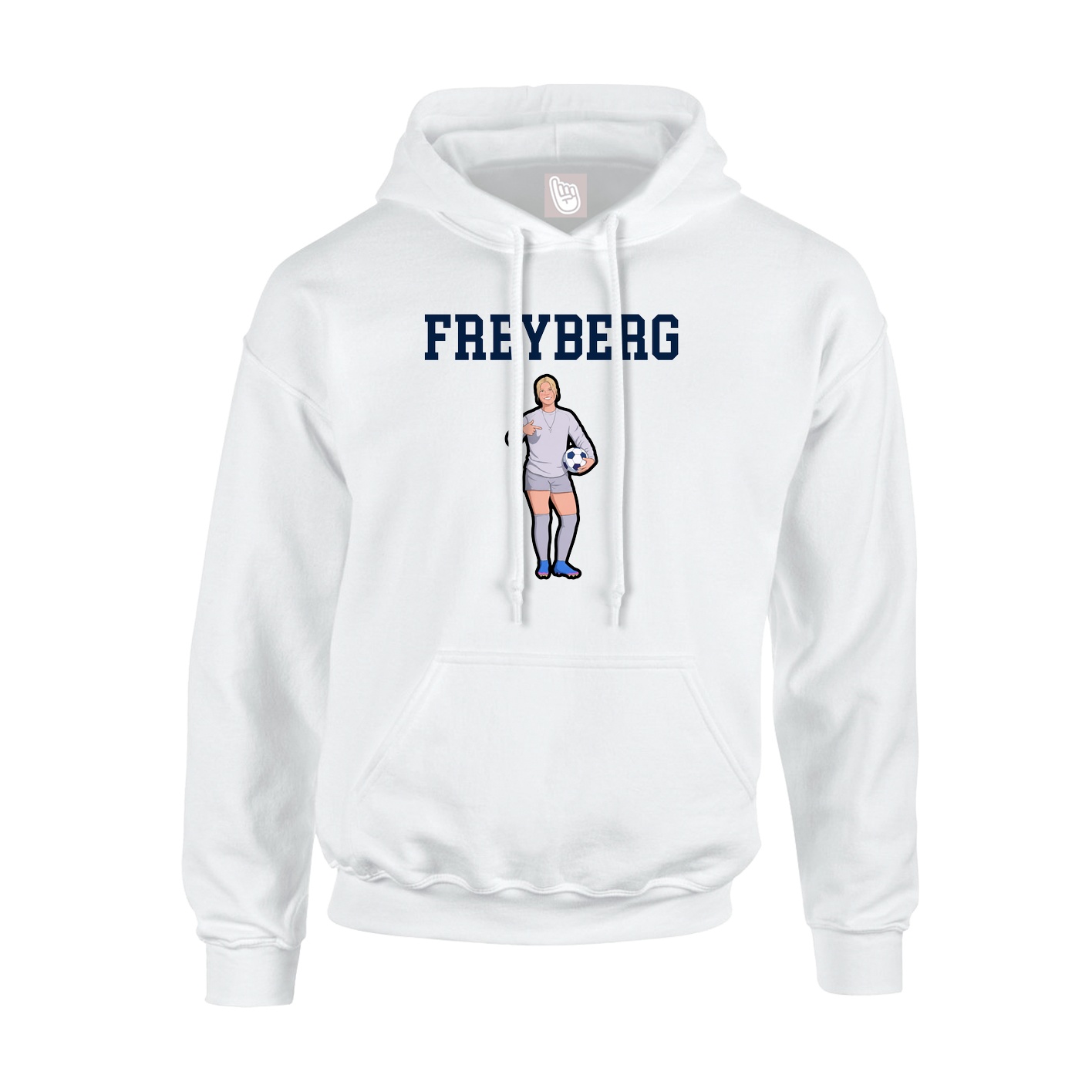 Youth Hoodie — Shirsey in White