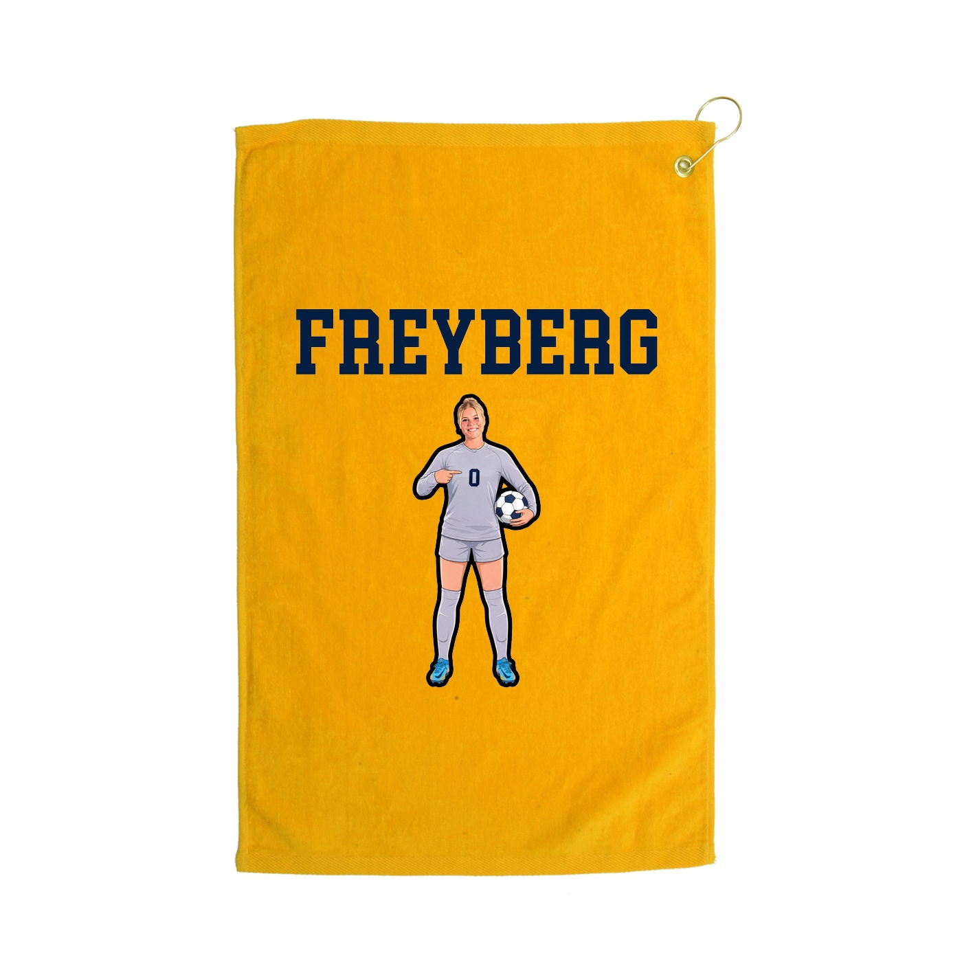 Golf Towel — Shirsey in Gold