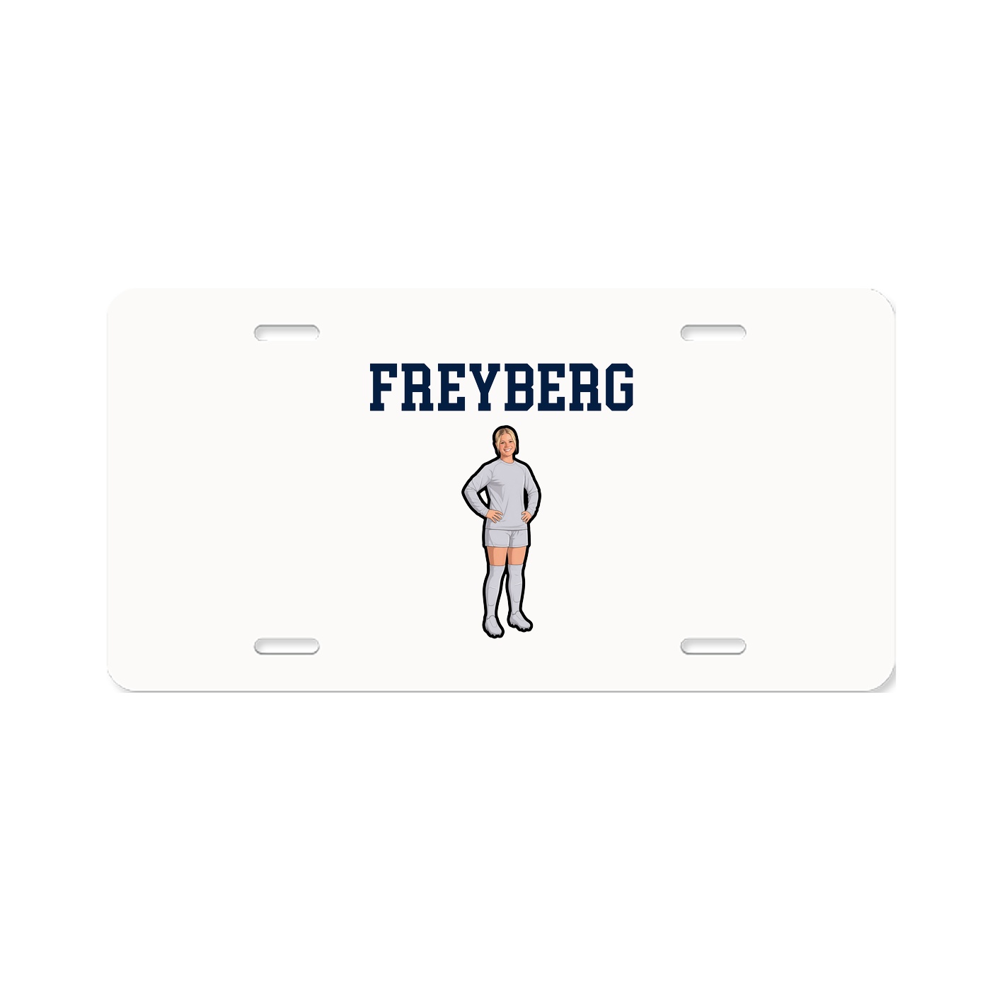 License Plate — Shirsey in Classic