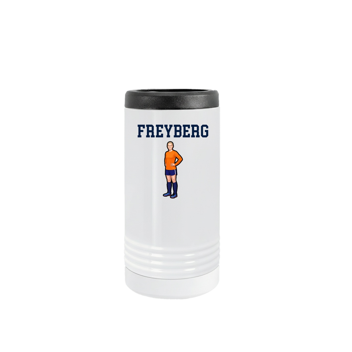 Slim Beverage Holder — Shirsey in White