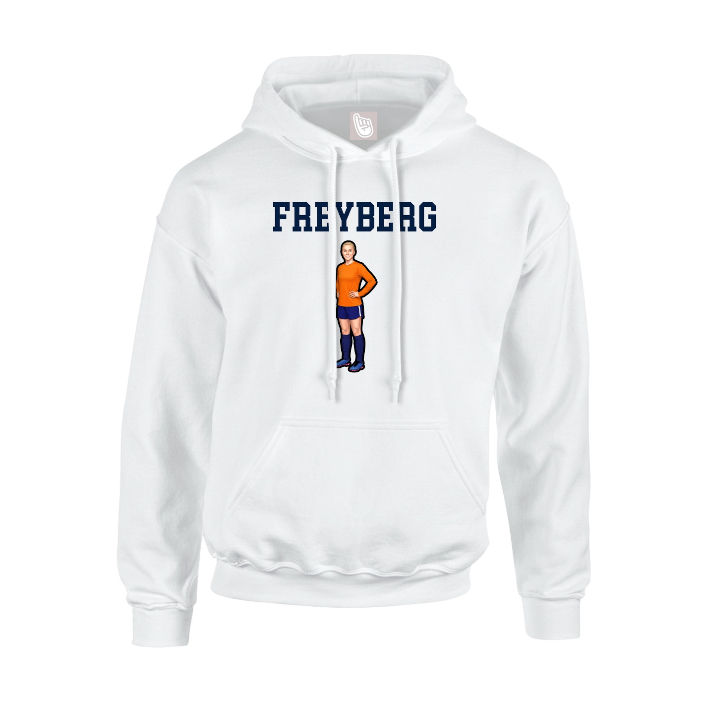 Youth Hoodie — Shirsey in White