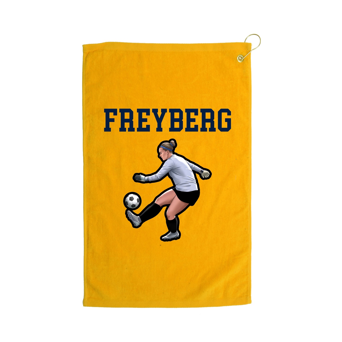 Golf Towel — Shirsey in Gold