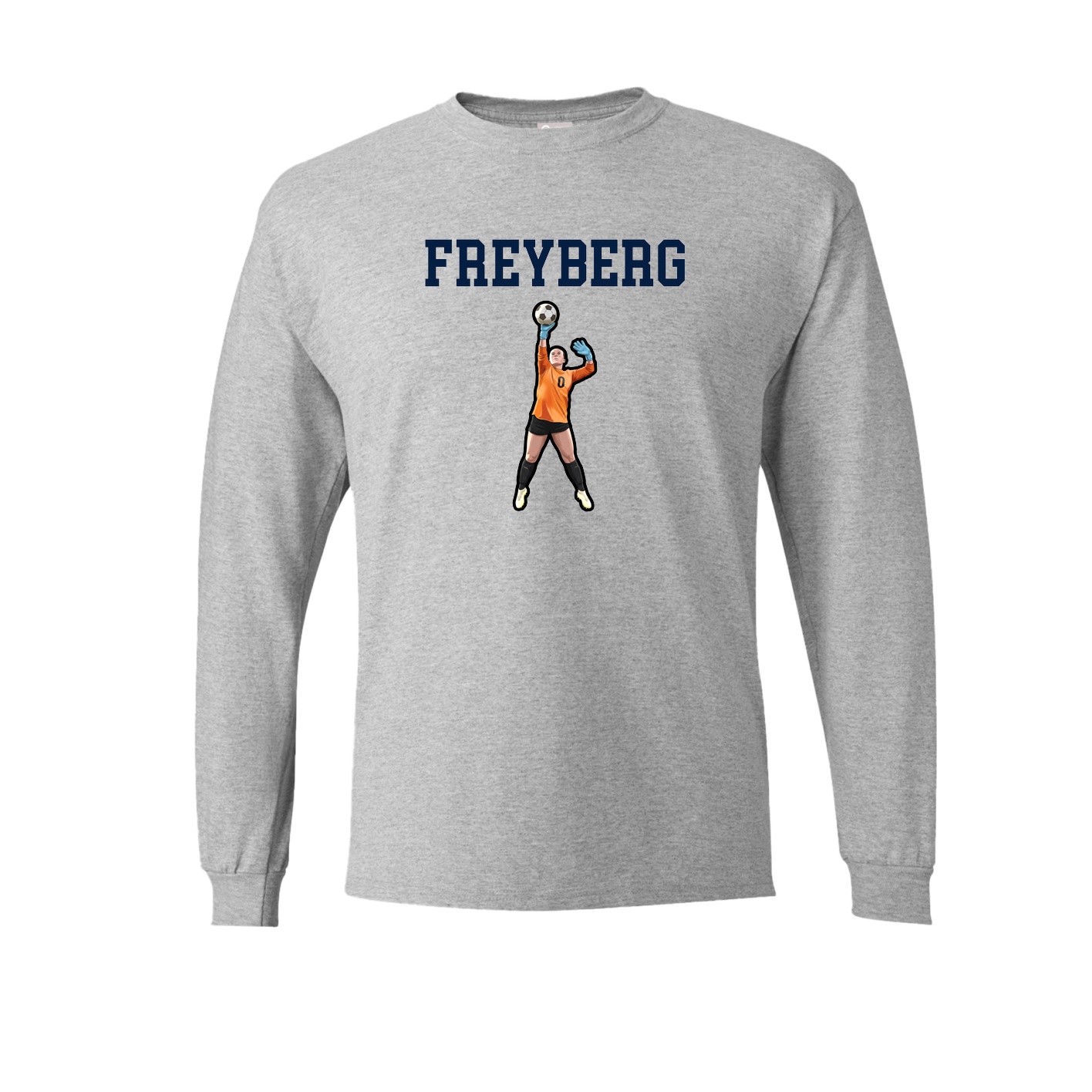 Long Sleeve Tee — Shirsey in Grey