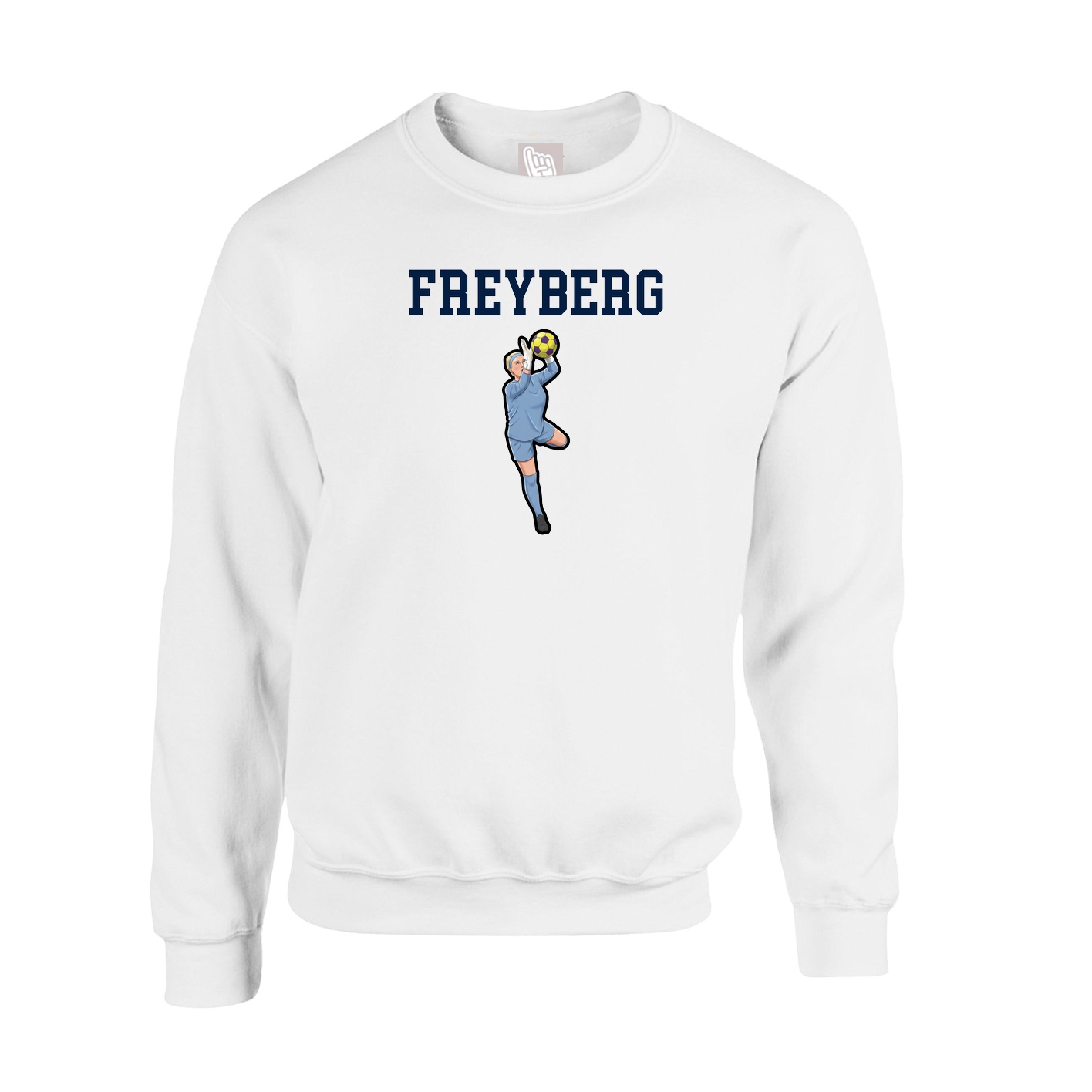 Fleece Crew — Shirsey in White