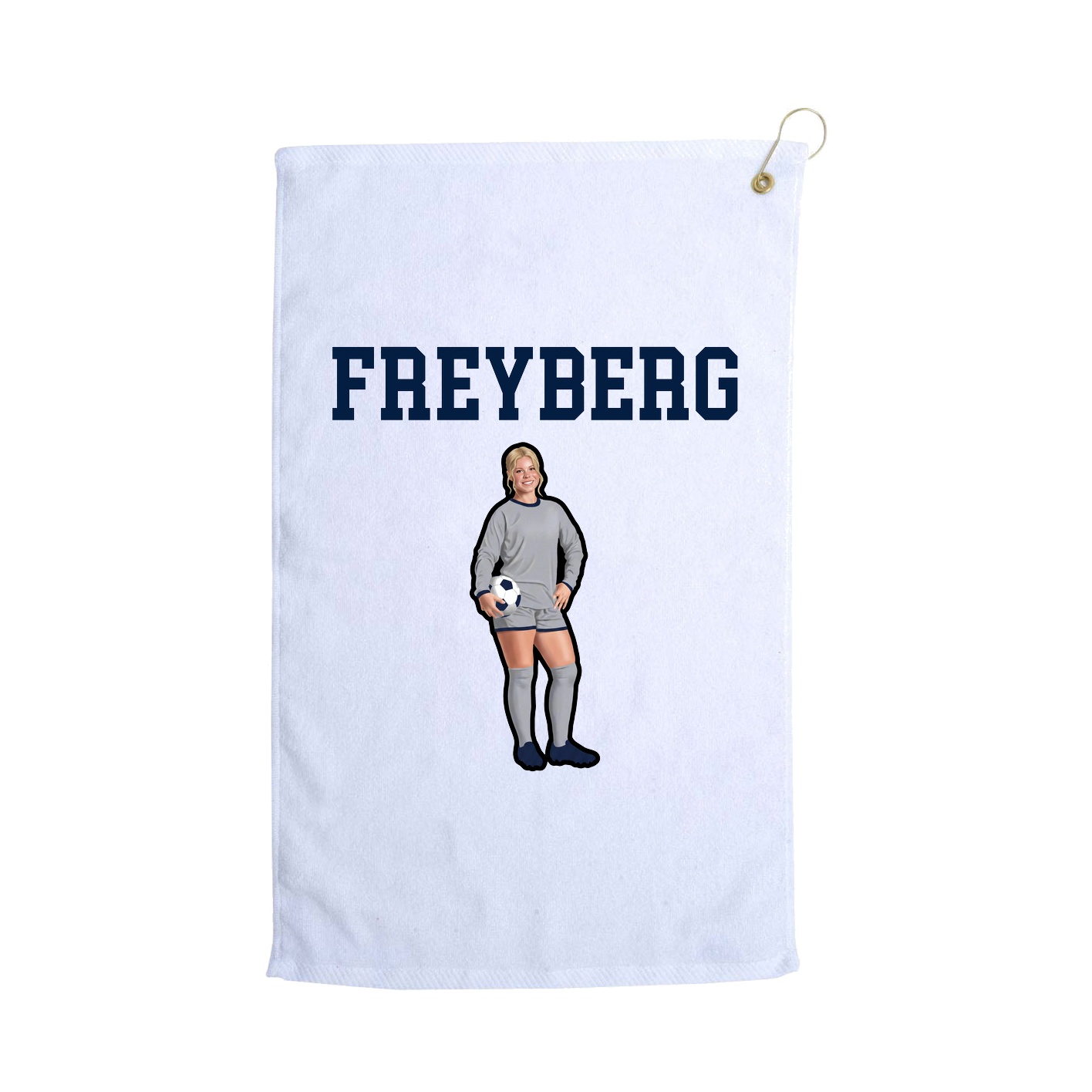 Golf Towel — Shirsey in White