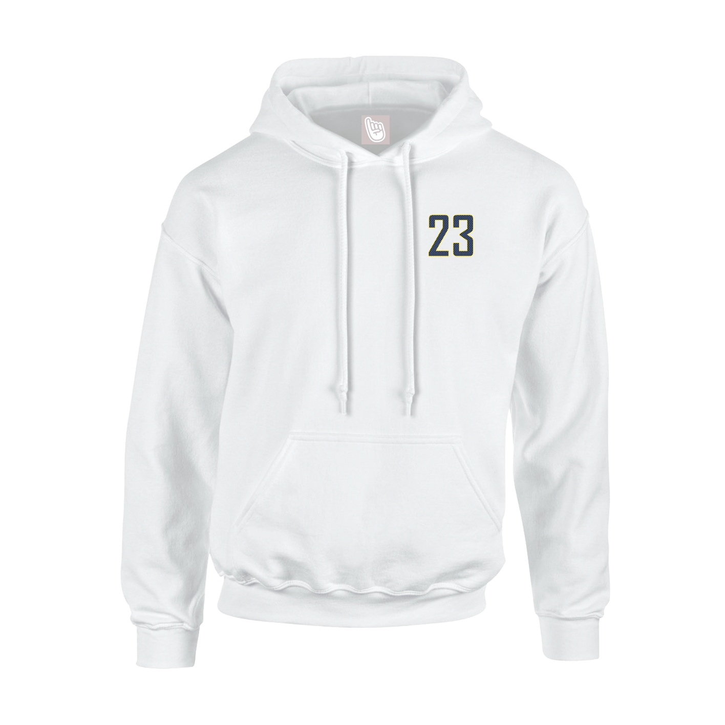 Youth Hoodie — Front Shirsy in White