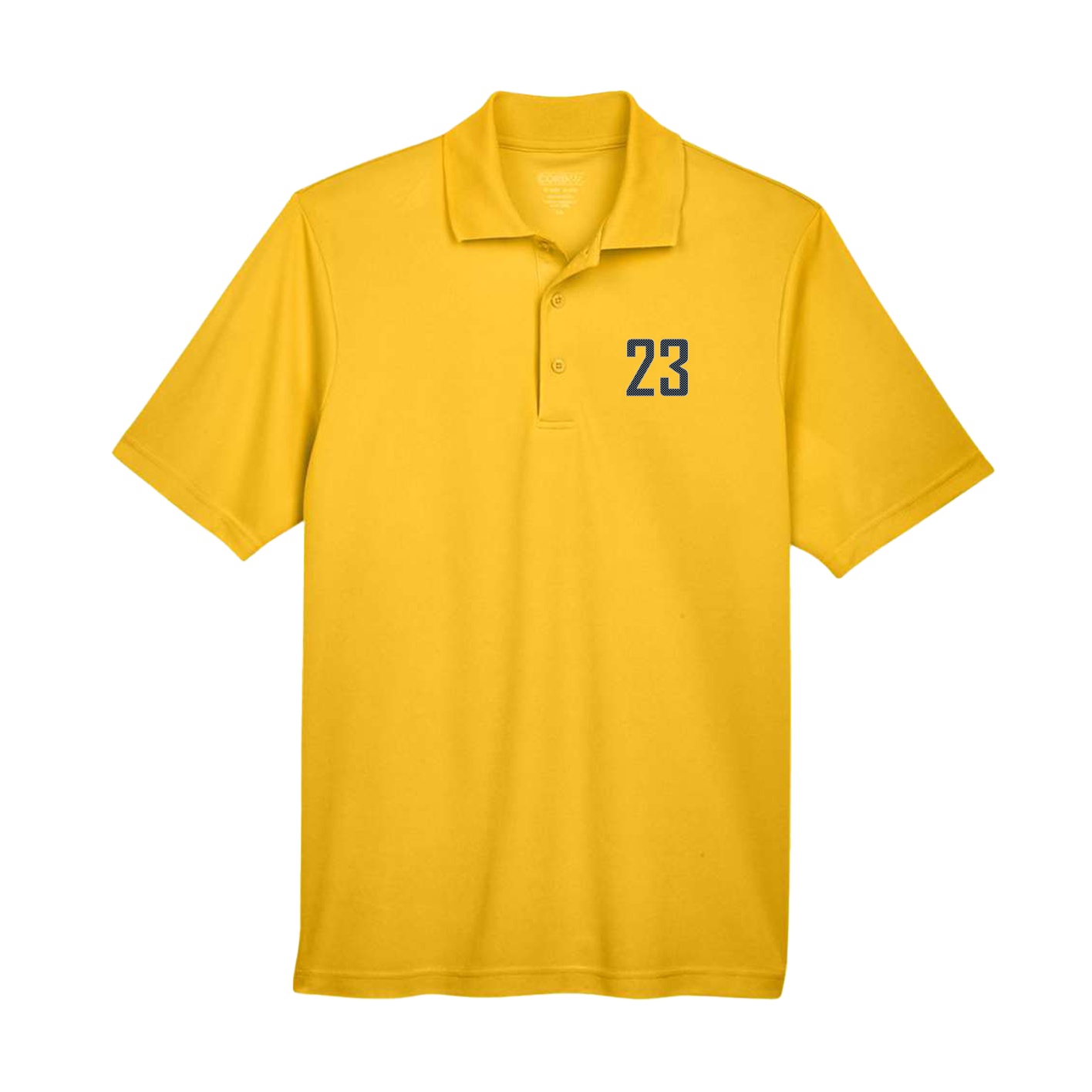 Performance Polo — Front Shirsy in Gold