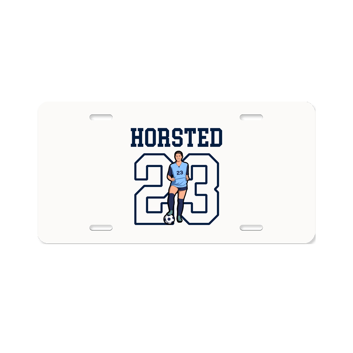 License Plate — Shirsey in Classic