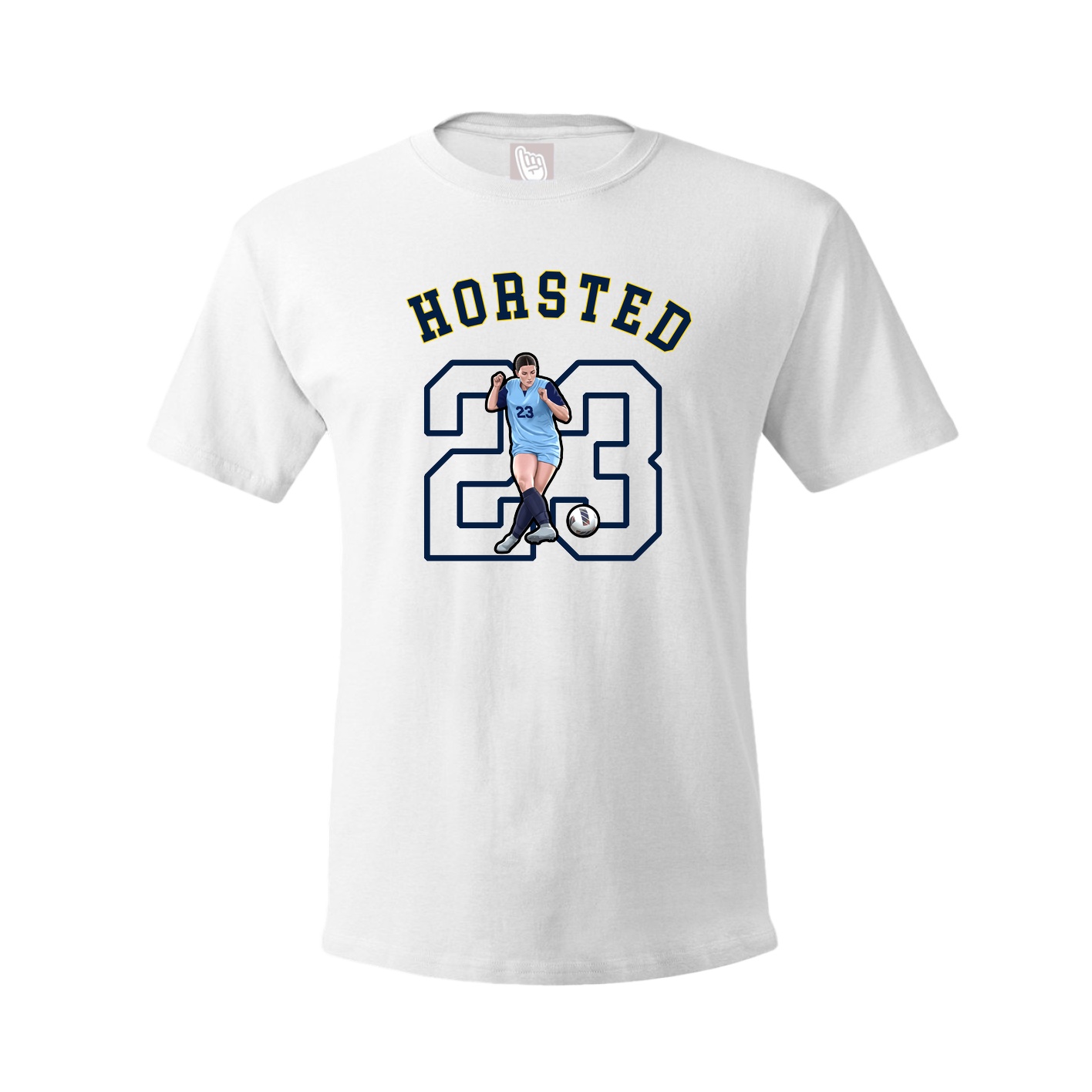 Youth Tee — Shirsey Arch in White
