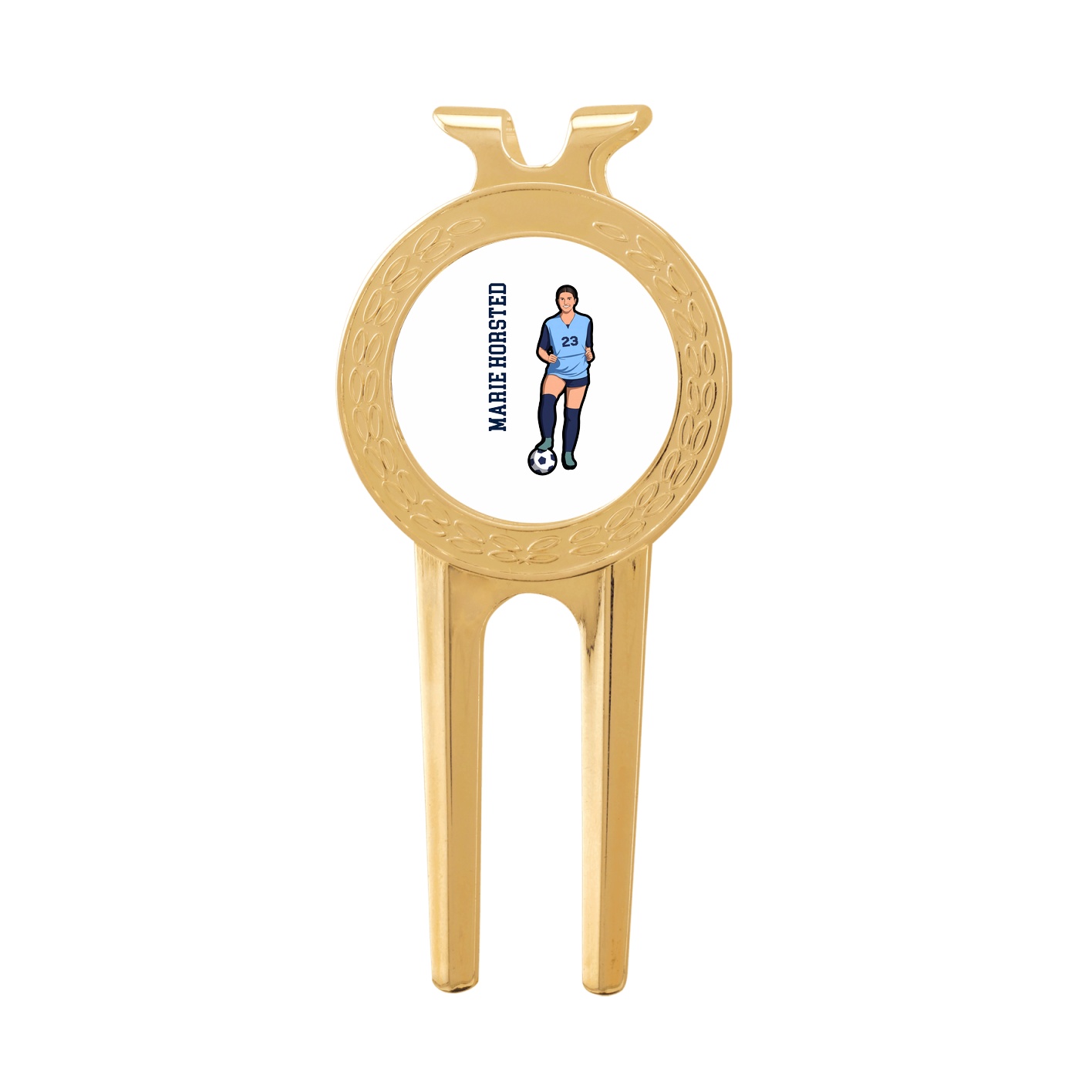 Divot Tool with Ball Marker — Name Vertical in Classic