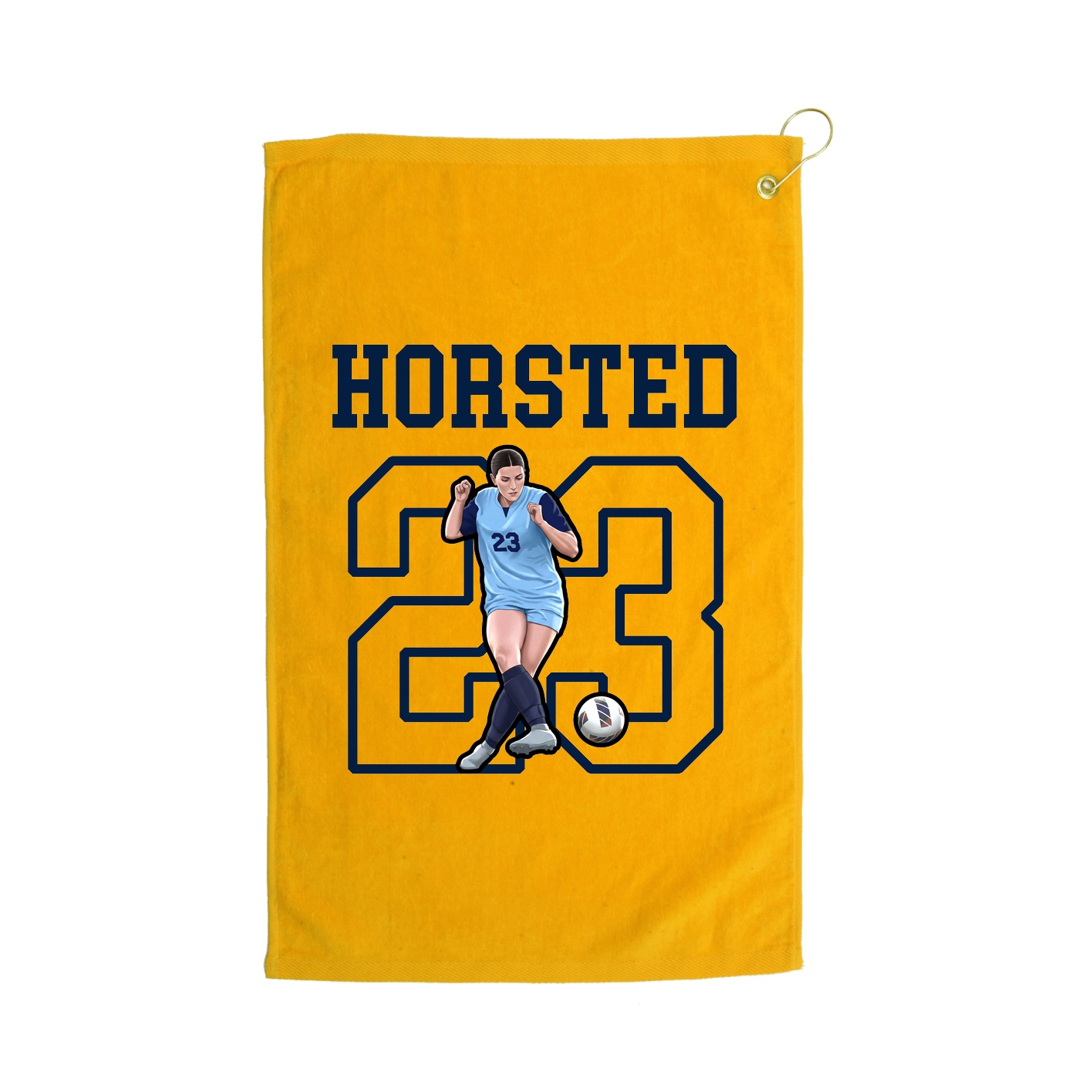 Golf Towel — Shirsey in Gold