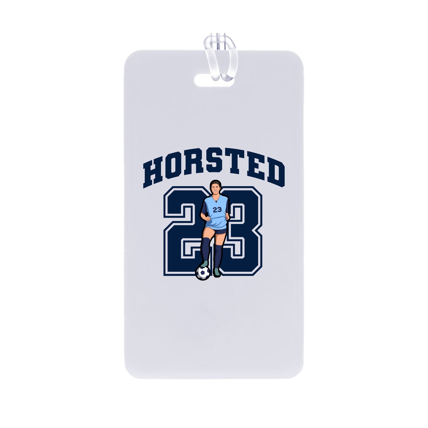 Bag Tag — Number in Classic