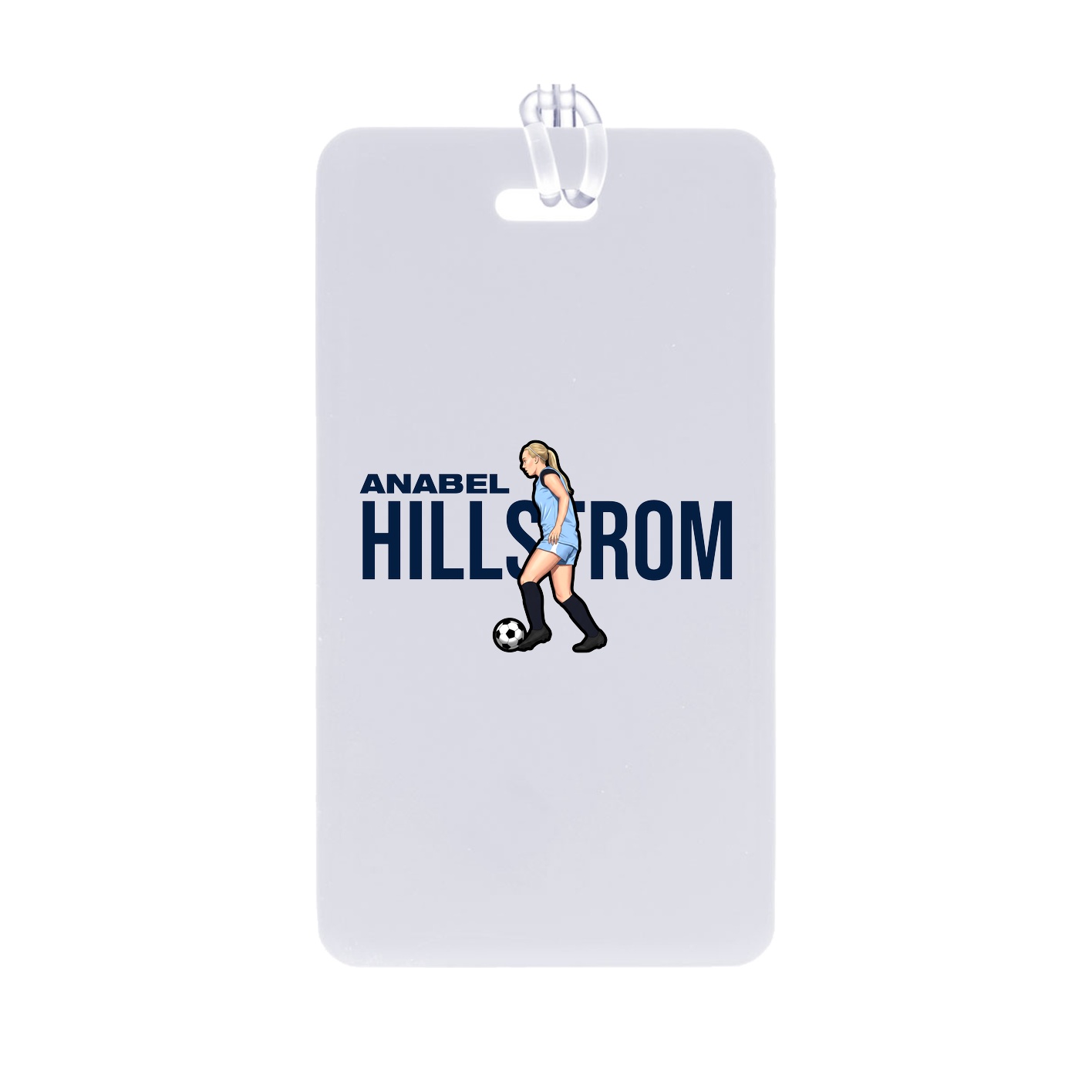 Bag Tag — Player Name in Classic