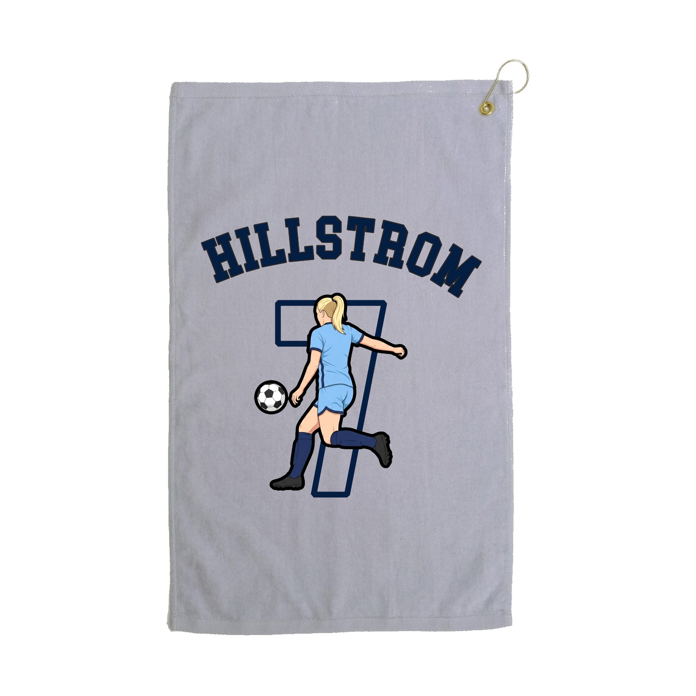 Golf Towel — Shirsey Arch in Grey